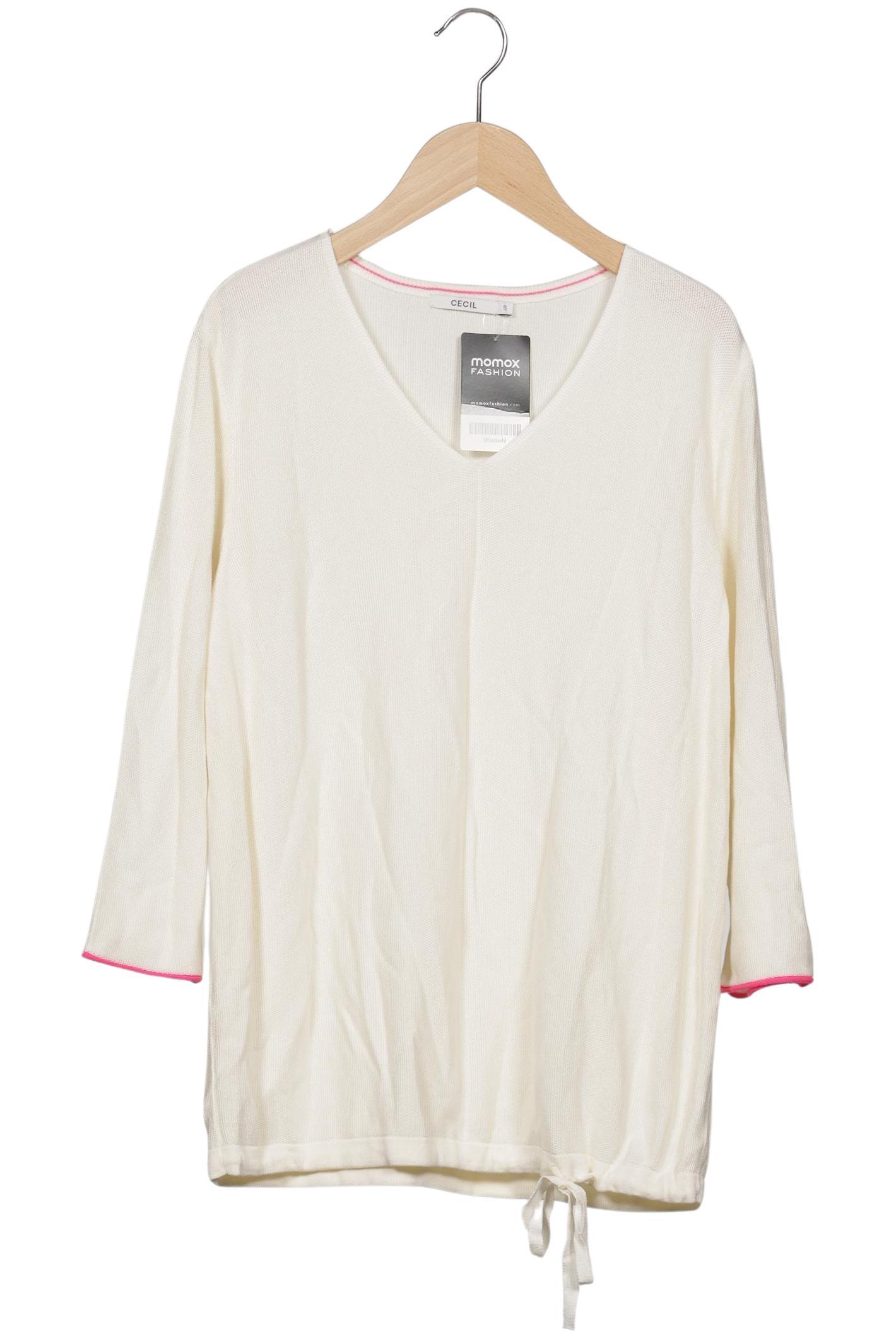 

Cecil Damen Pullover, cremeweiß, Gr. 36
