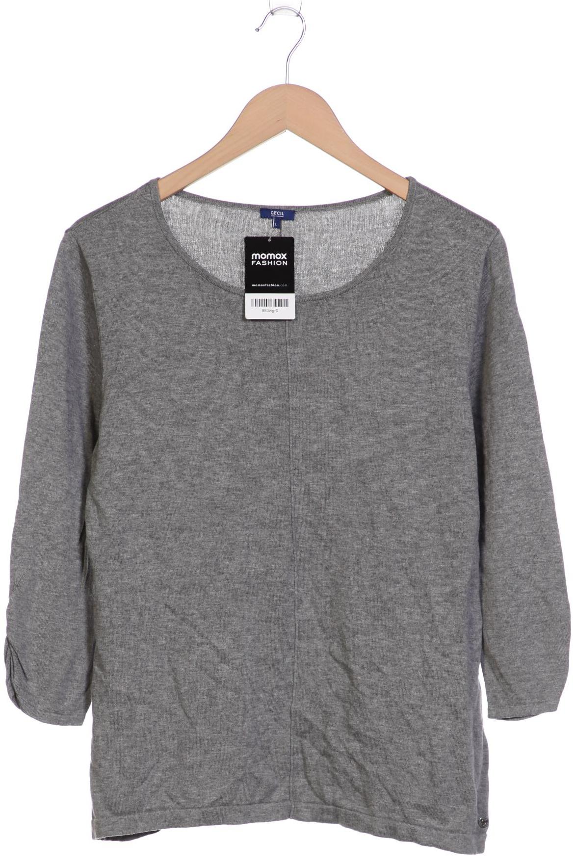 

CECIL Damen Pullover, grau