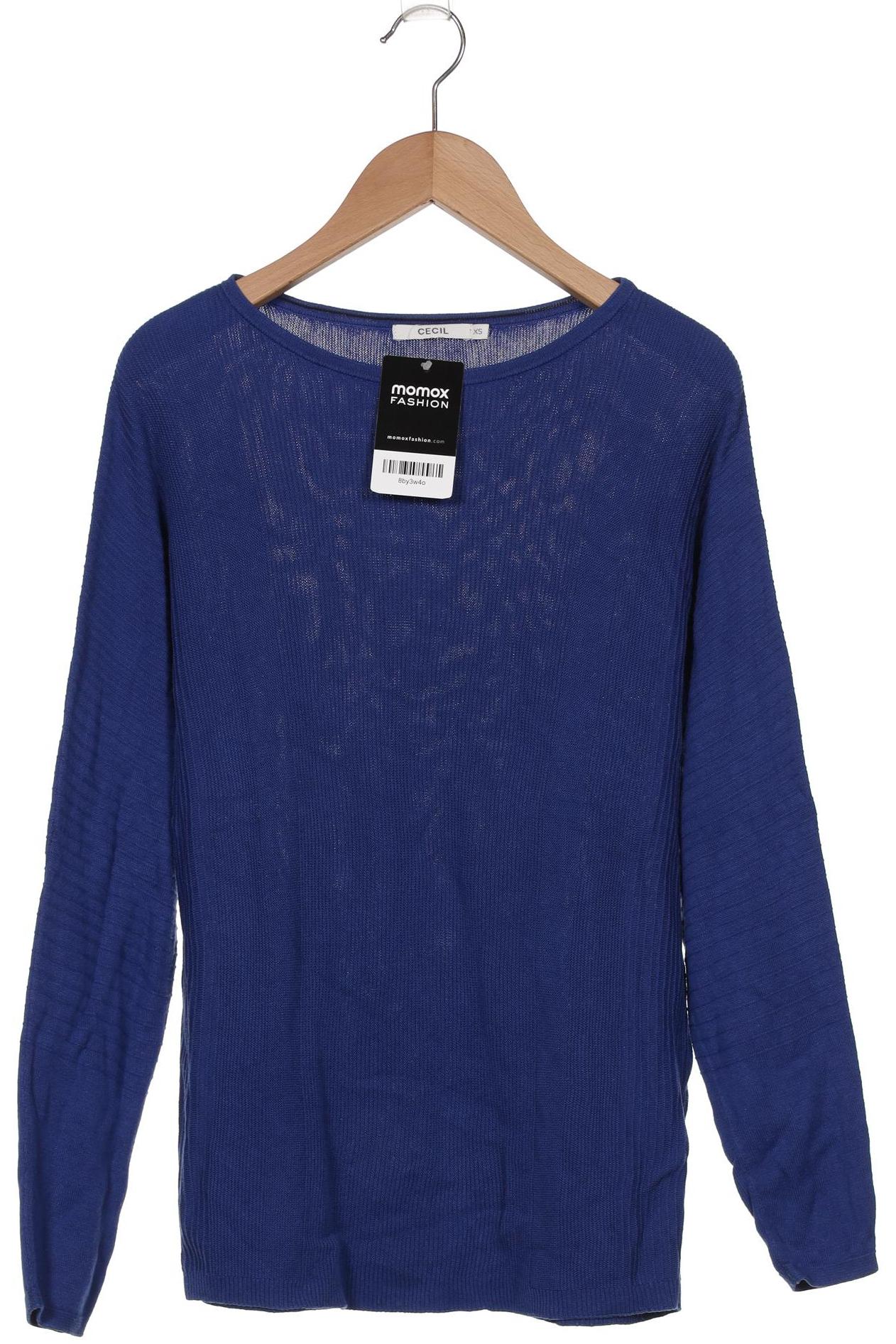 

Cecil Damen Pullover, blau, Gr. 34