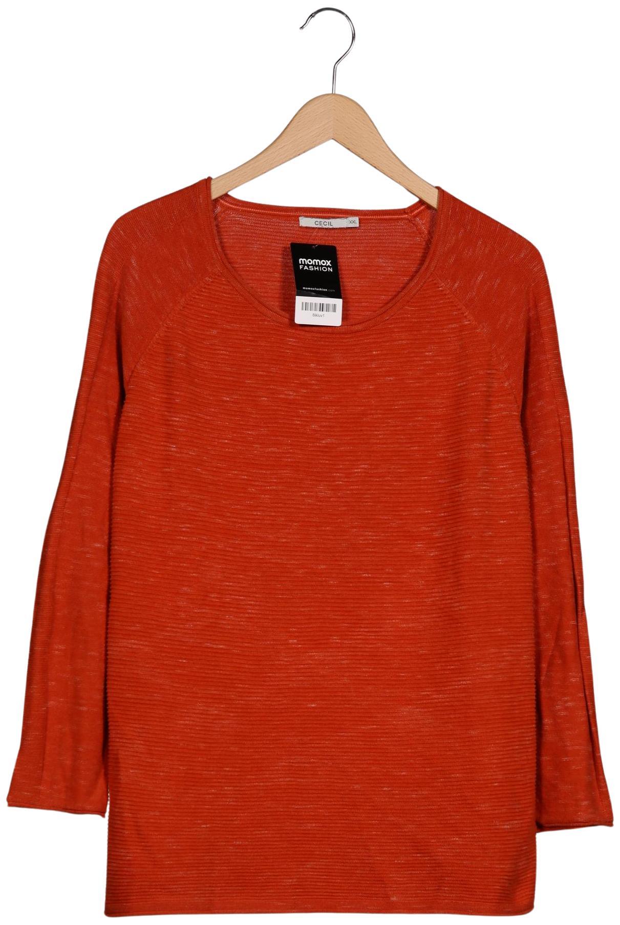 

Cecil Damen Pullover, orange, Gr. 46