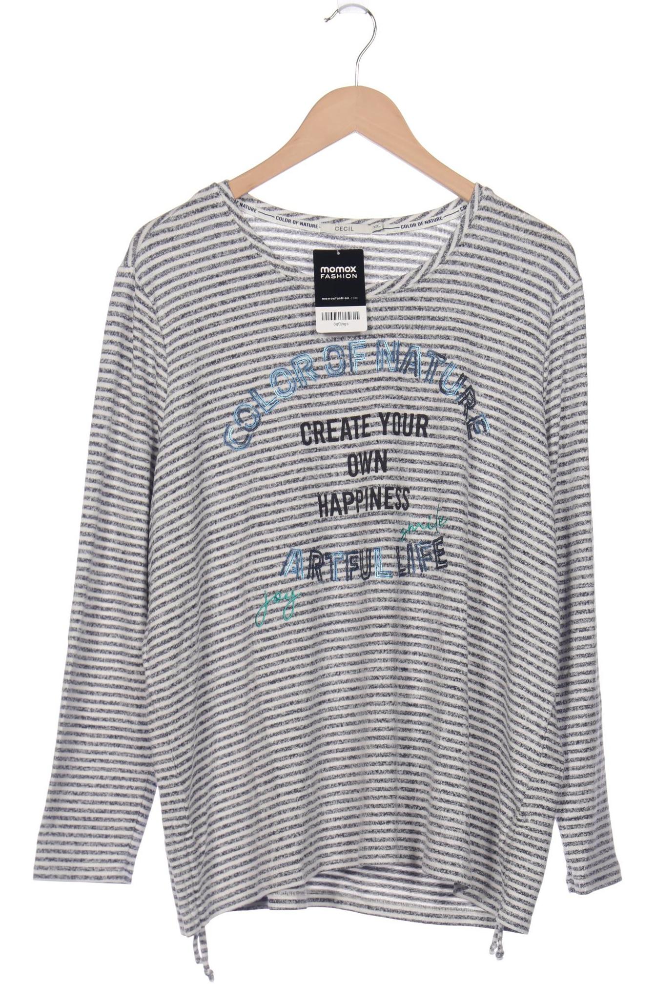 

CECIL Damen Pullover, weiß