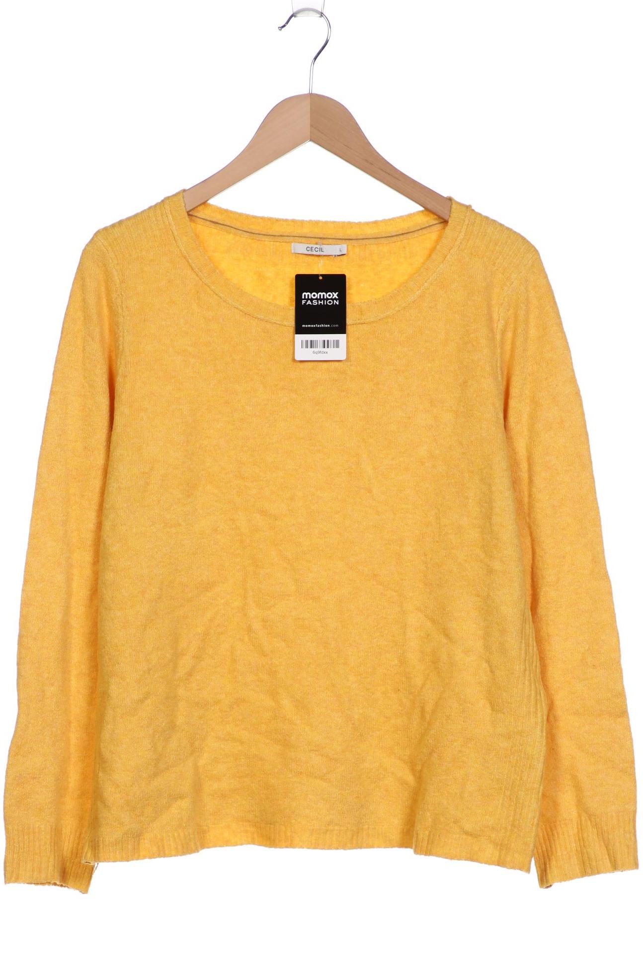 

Cecil Damen Pullover, gelb, Gr. 42