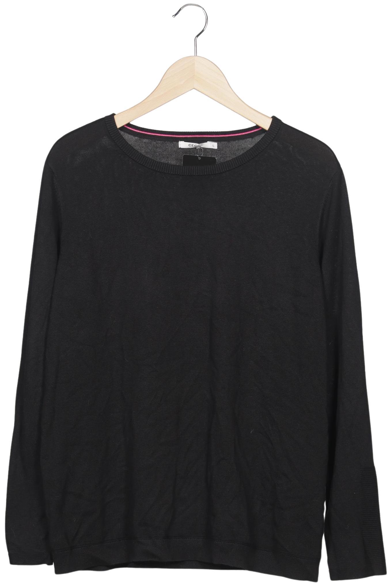 

Cecil Damen Pullover, schwarz, Gr. 42