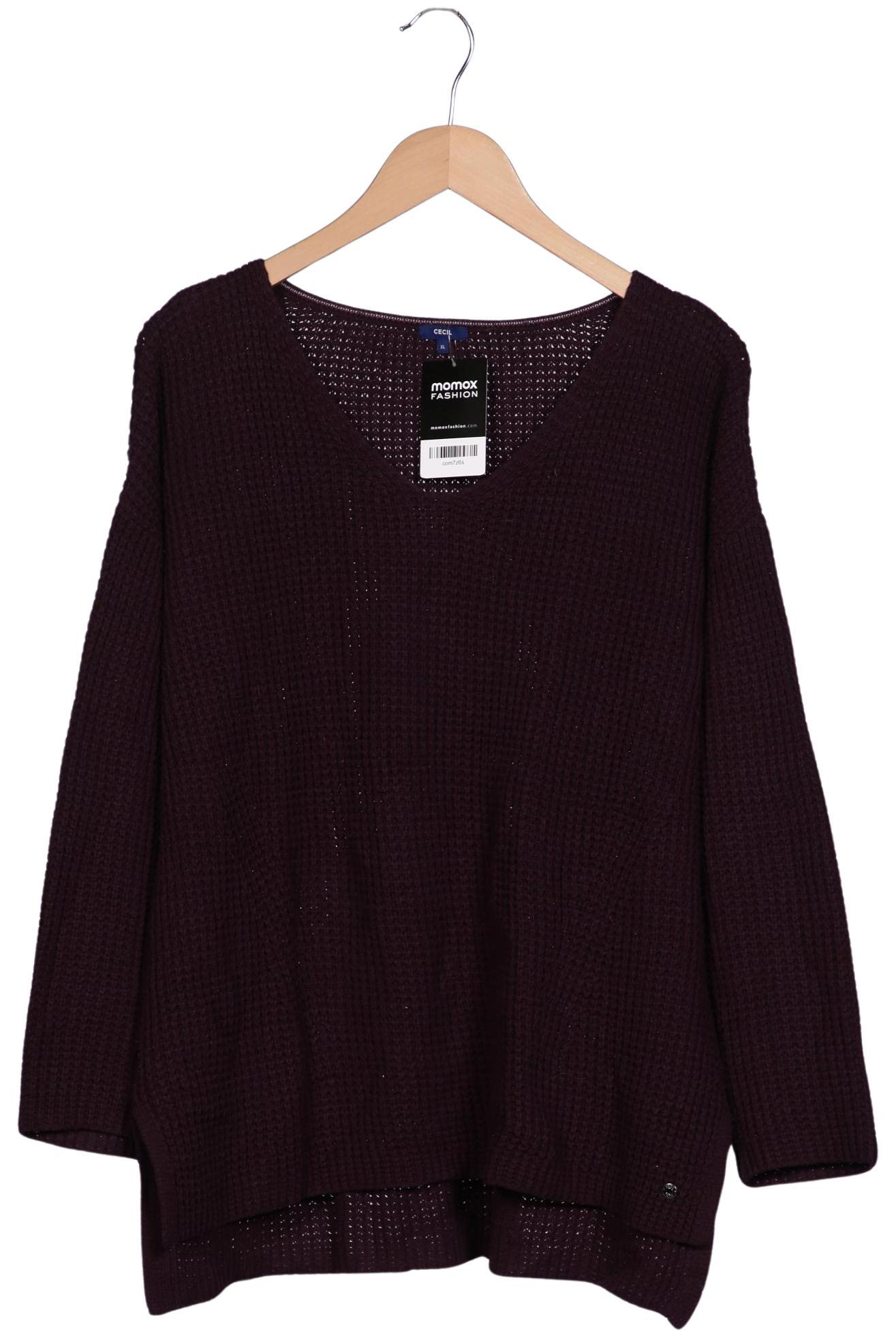 

Cecil Damen Pullover, bordeaux, Gr. 44