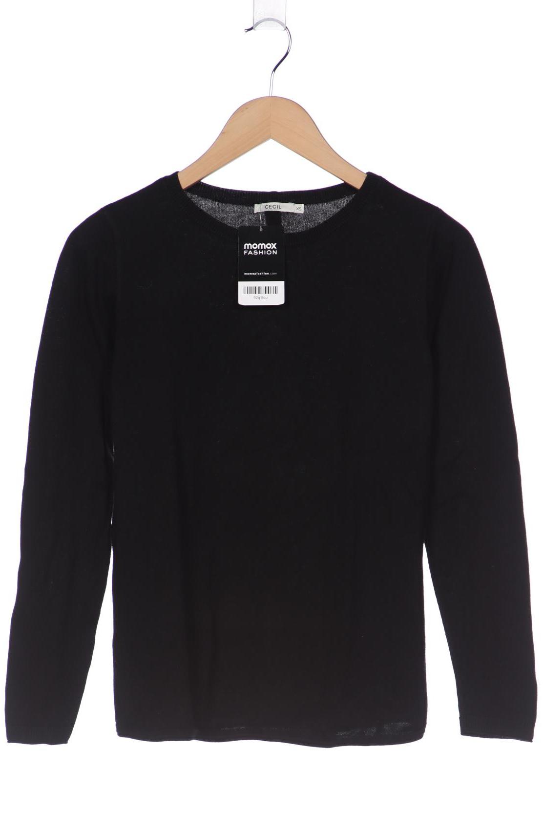 

CECIL Damen Pullover, schwarz