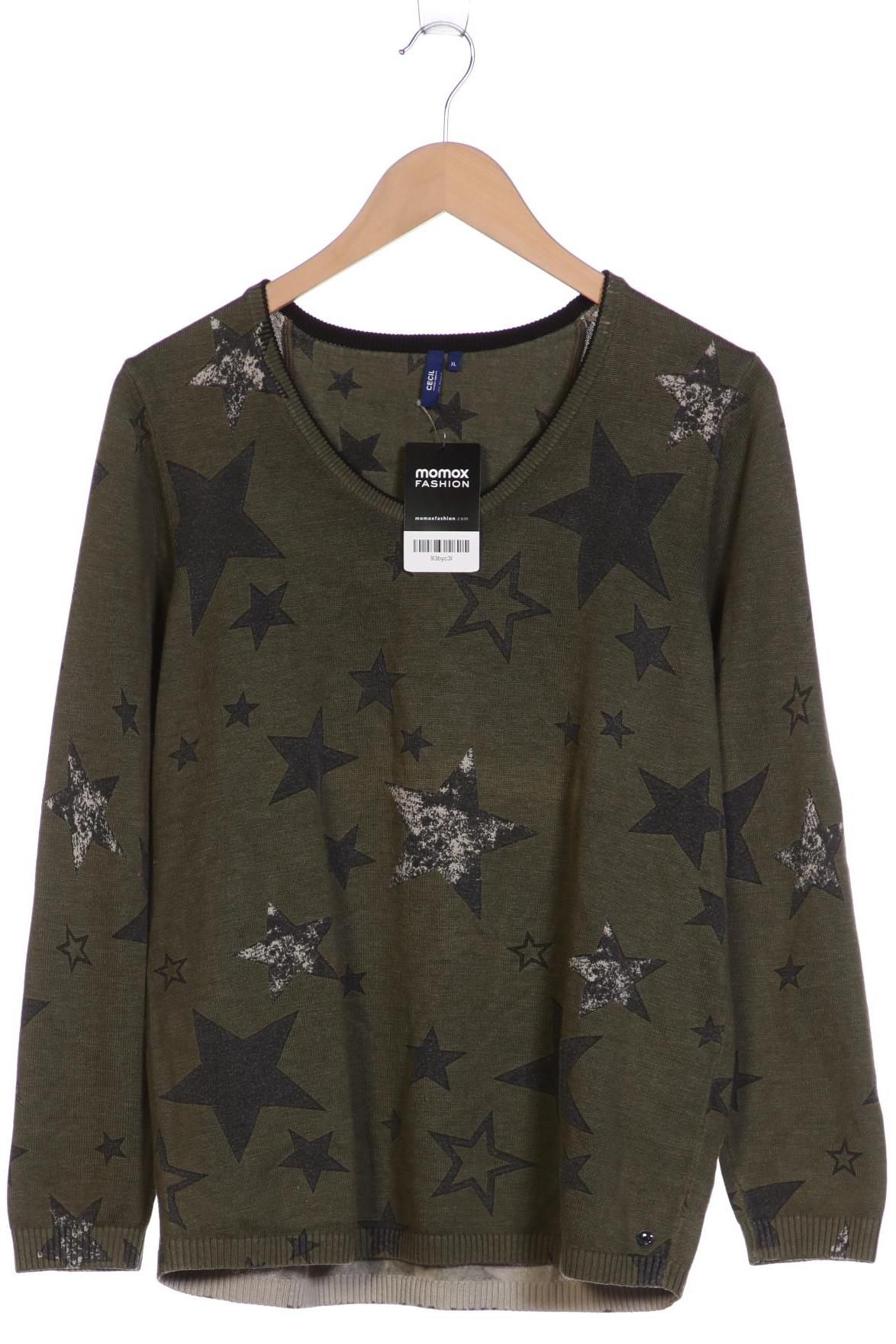 

CECIL Damen Pullover, grün