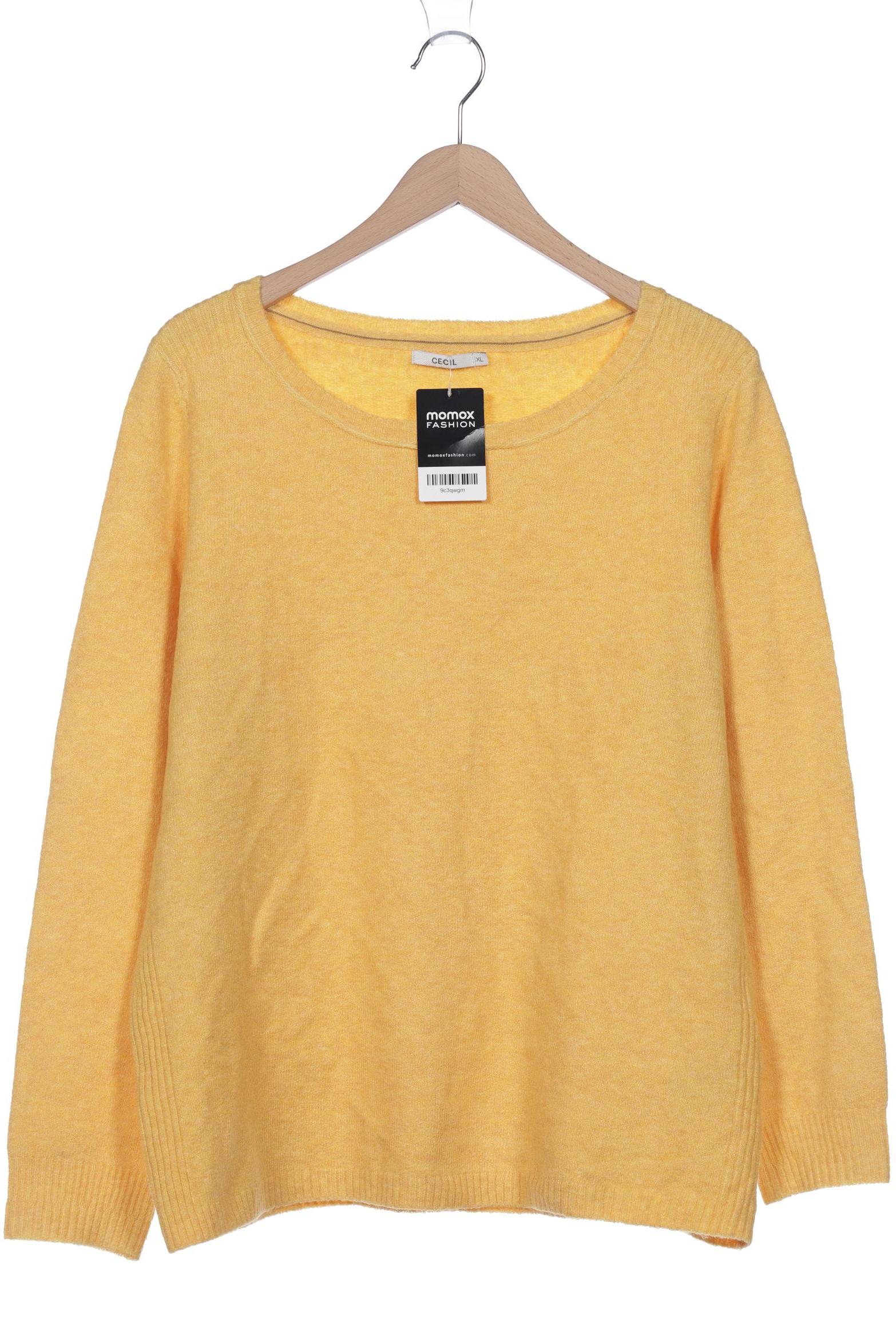 

Cecil Damen Pullover, gelb, Gr. 44