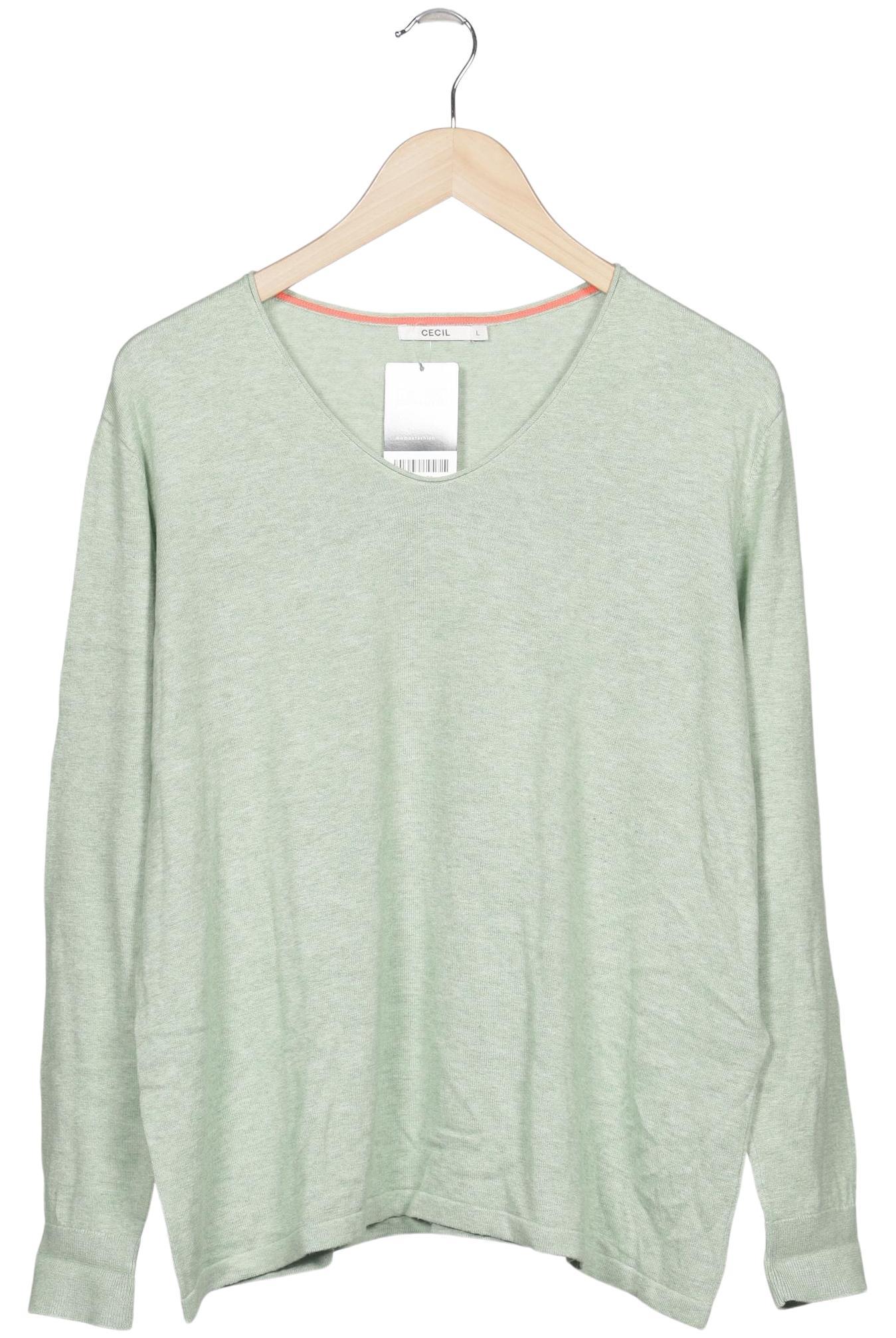 

Cecil Damen Pullover, hellgrün, Gr. 42