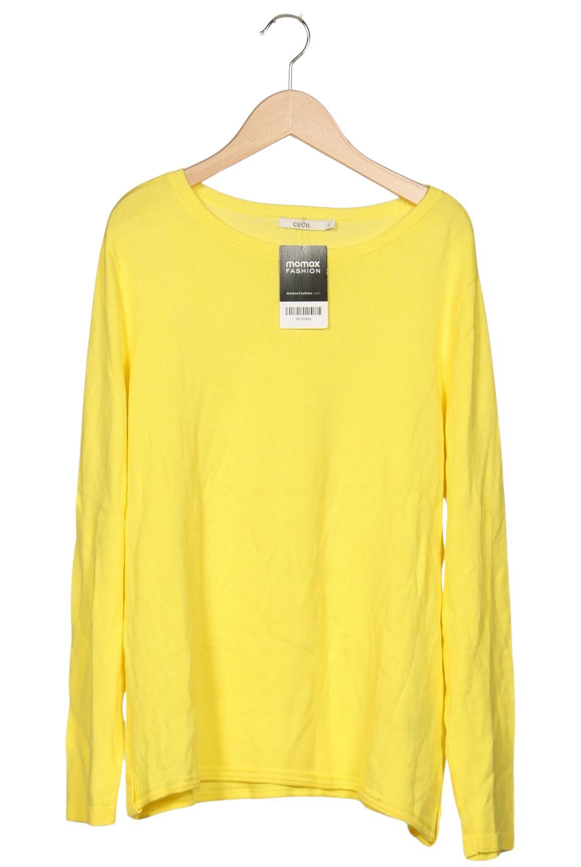 

Cecil Damen Pullover, gelb, Gr. 42