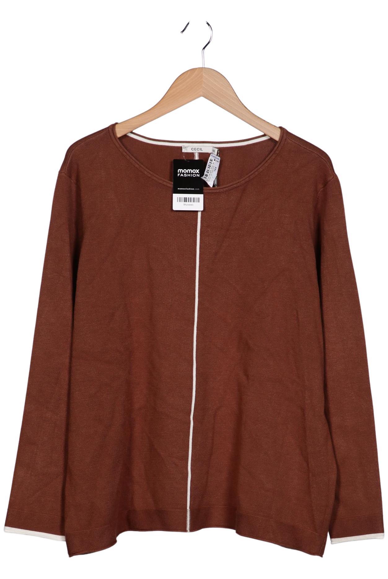 

Cecil Damen Pullover, braun, Gr. 46