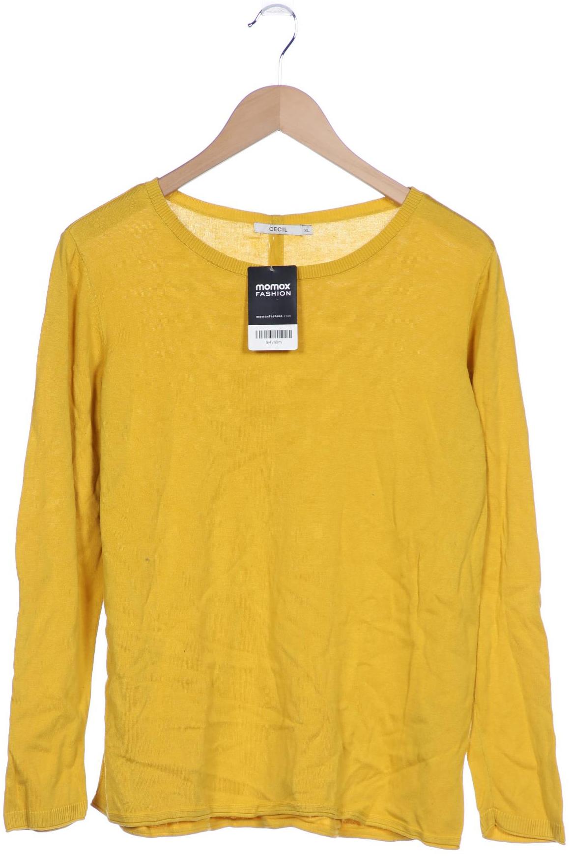 

CECIL Damen Pullover, gelb