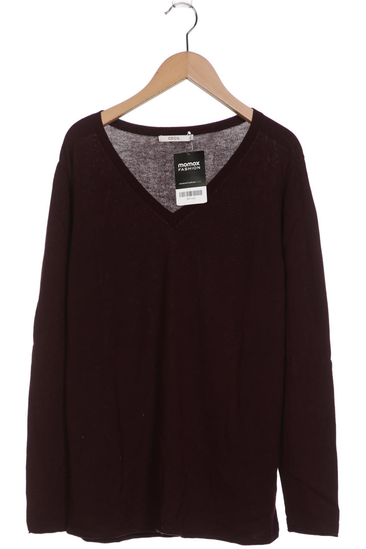 

Cecil Damen Pullover, bordeaux, Gr. 38