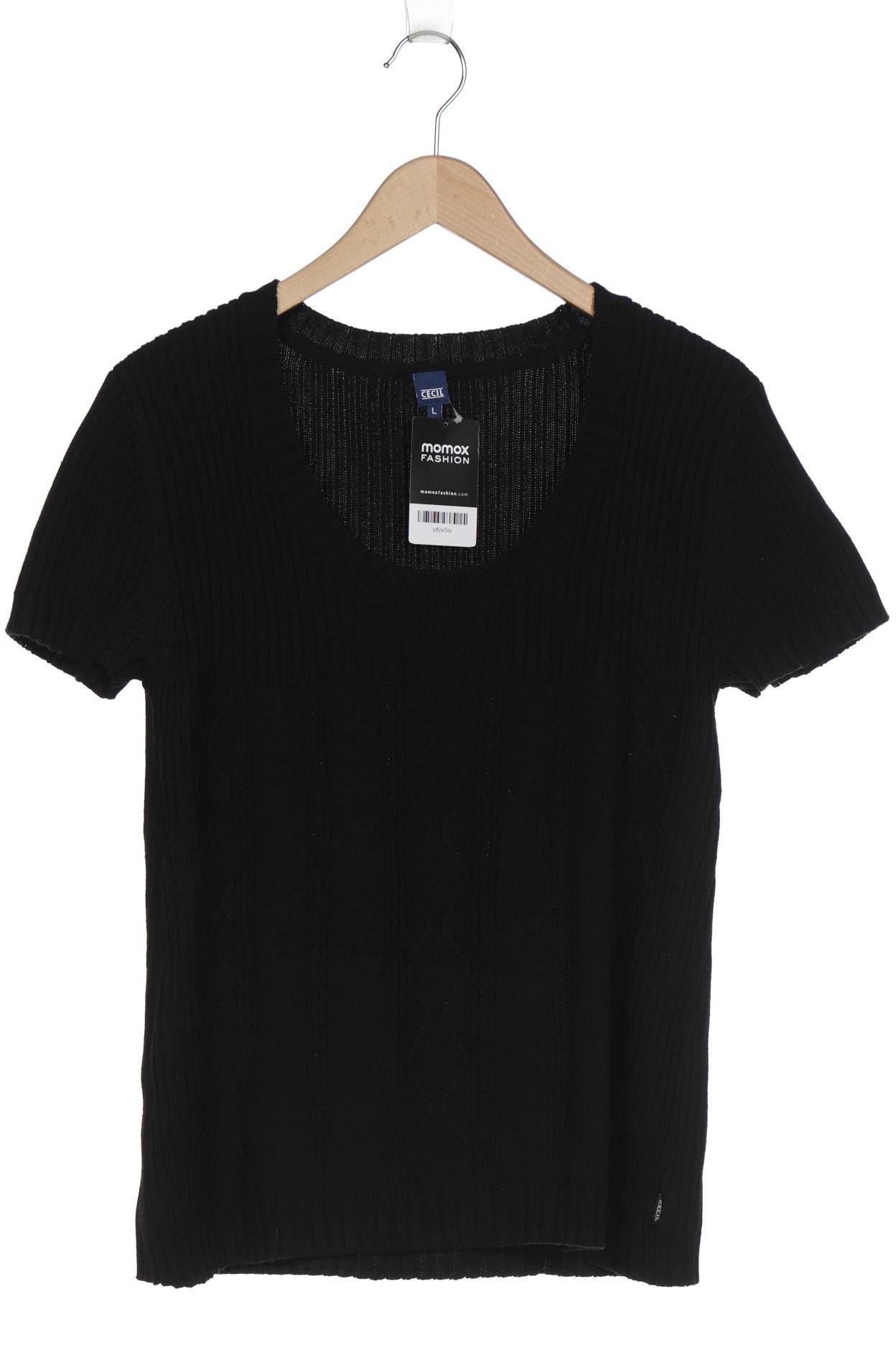 

CECIL Damen Pullover, schwarz