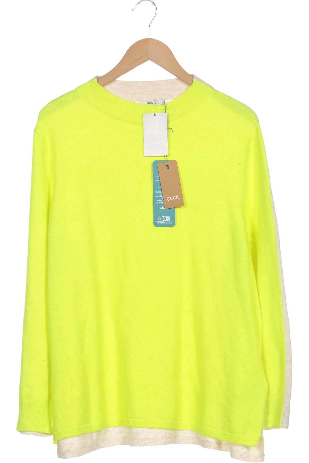 

Cecil Damen Pullover, gelb, Gr. 46