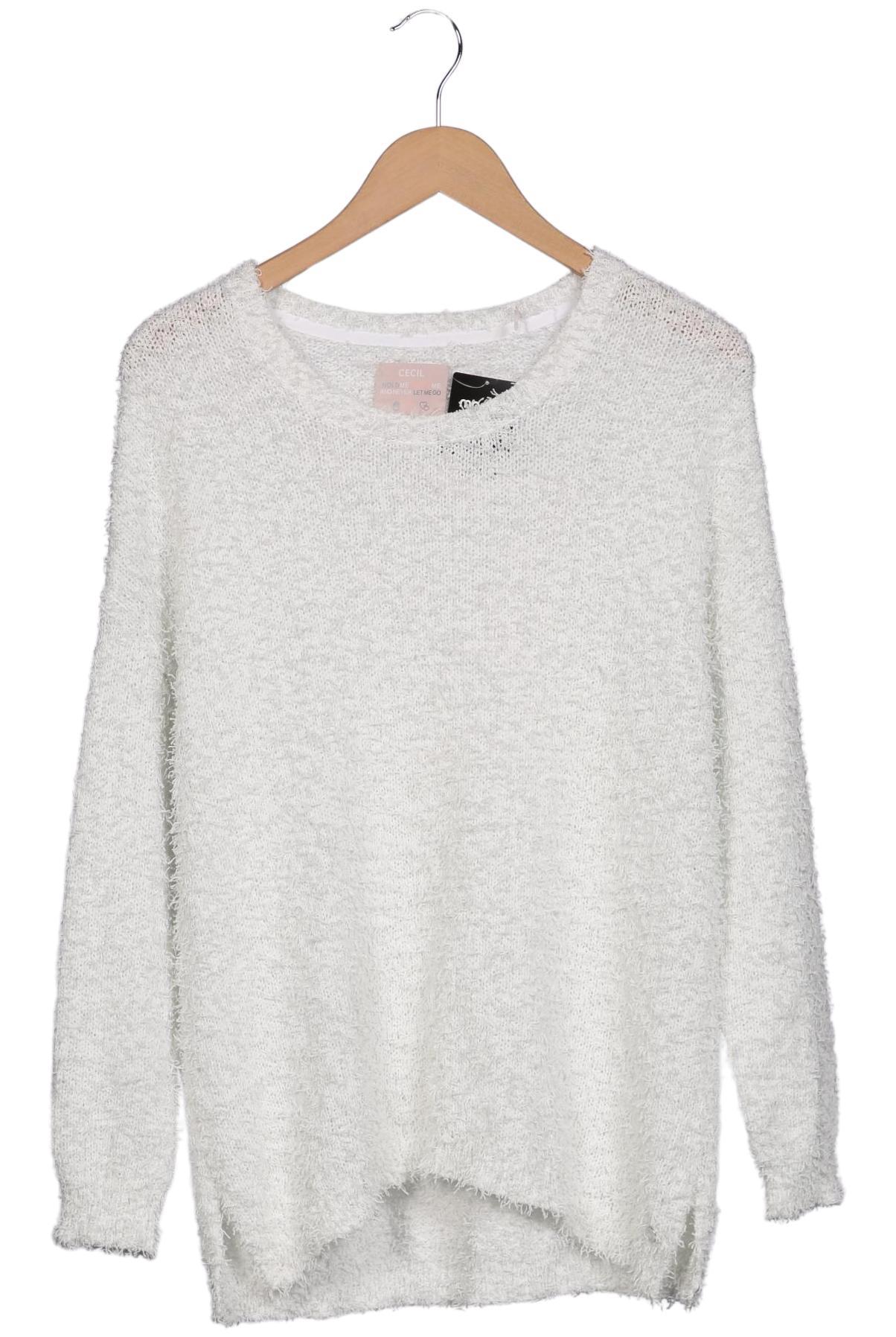 

Cecil Damen Pullover, weiß, Gr. 38