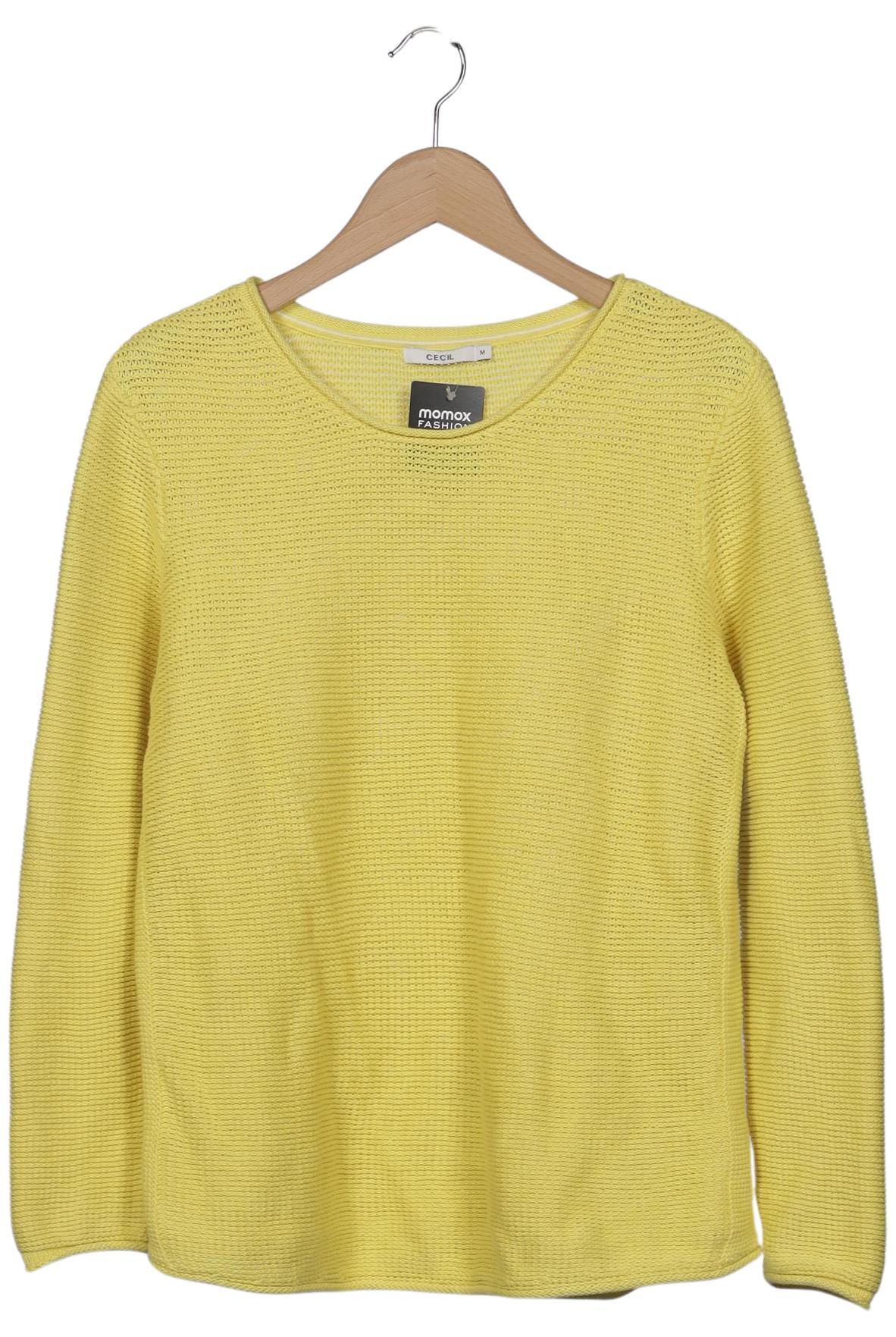 

Cecil Damen Pullover, gelb, Gr. 38