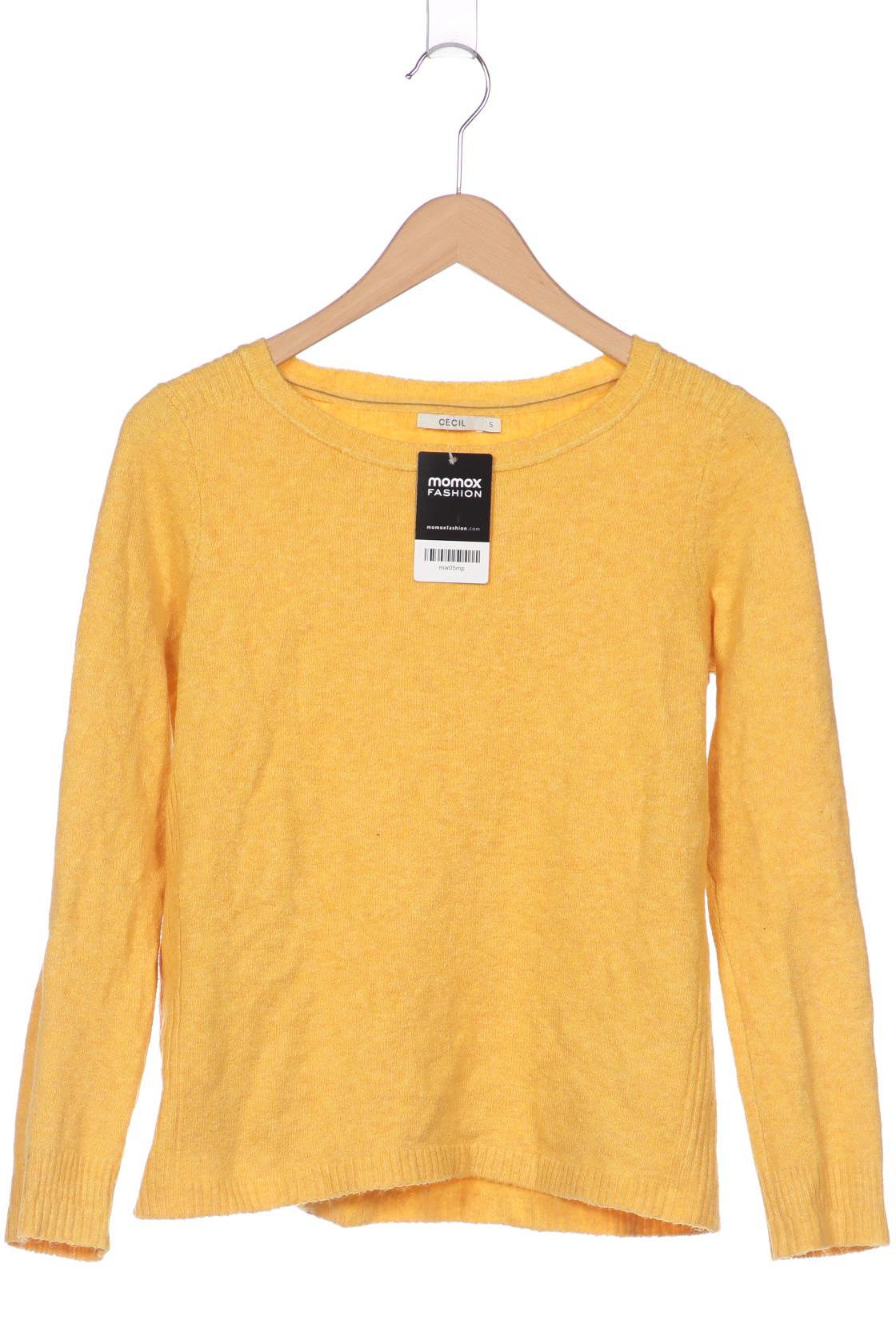 

Cecil Damen Pullover, gelb, Gr. 36