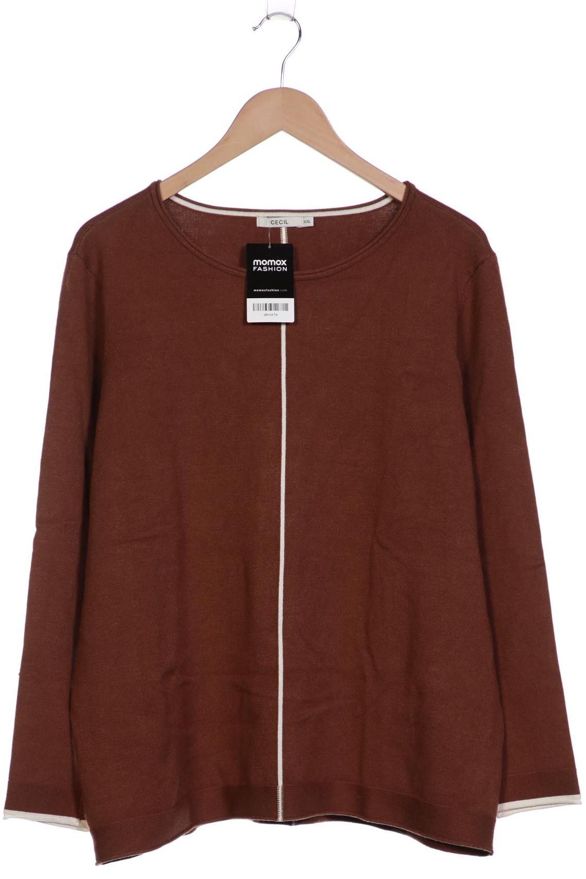 

Cecil Damen Pullover, braun, Gr. 46