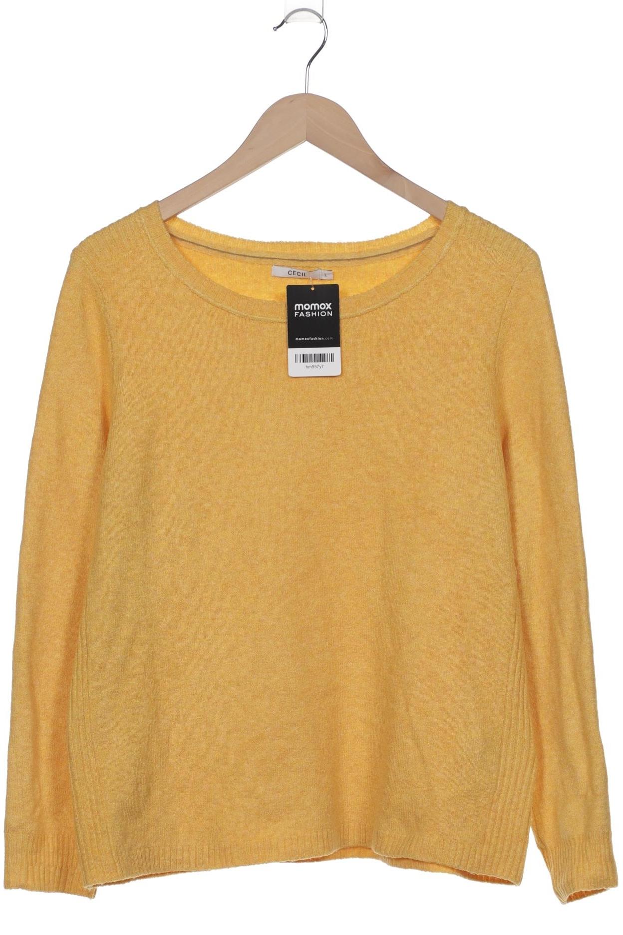 

Cecil Damen Pullover, gelb, Gr. 42