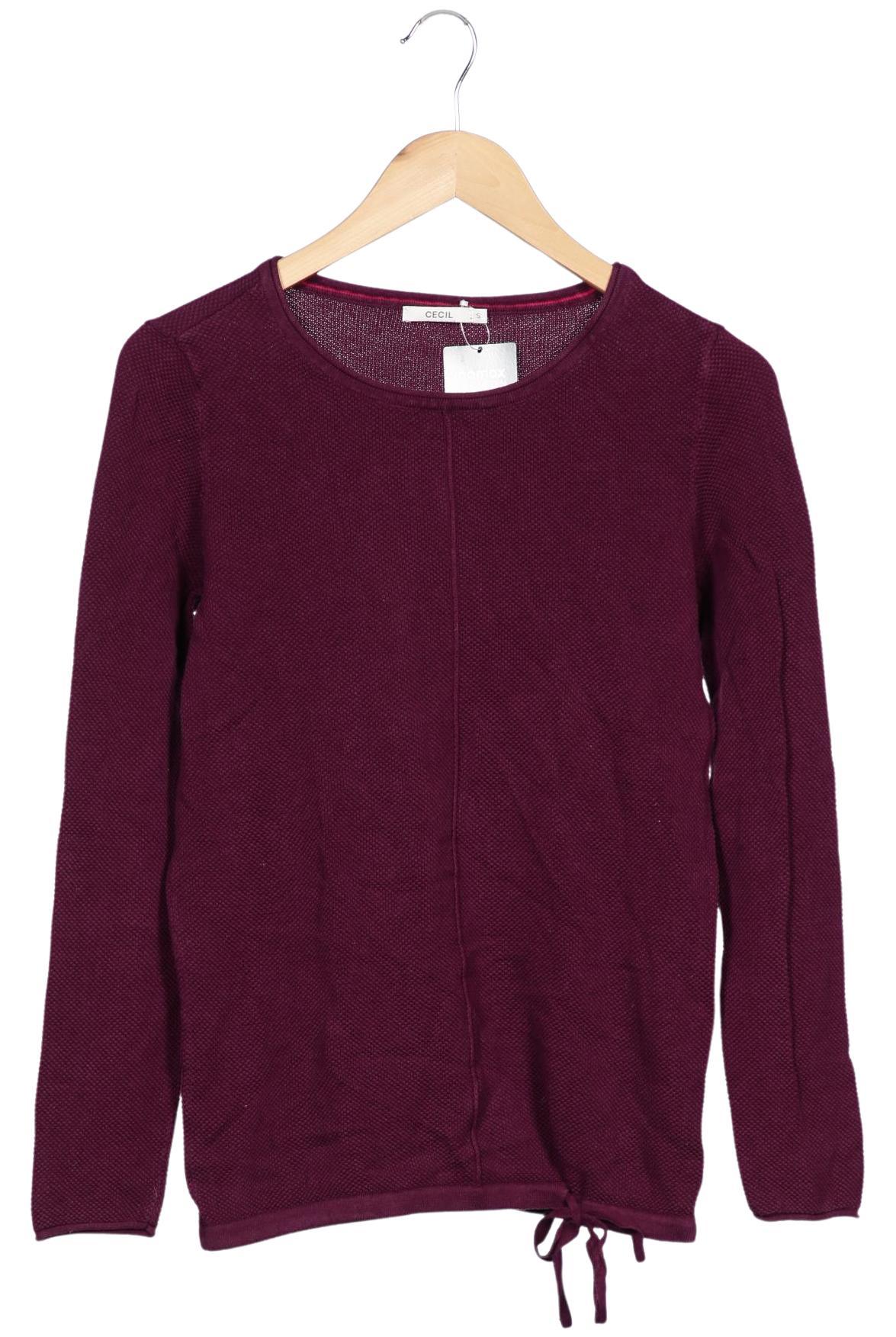 

Cecil Damen Pullover, bordeaux, Gr. 36