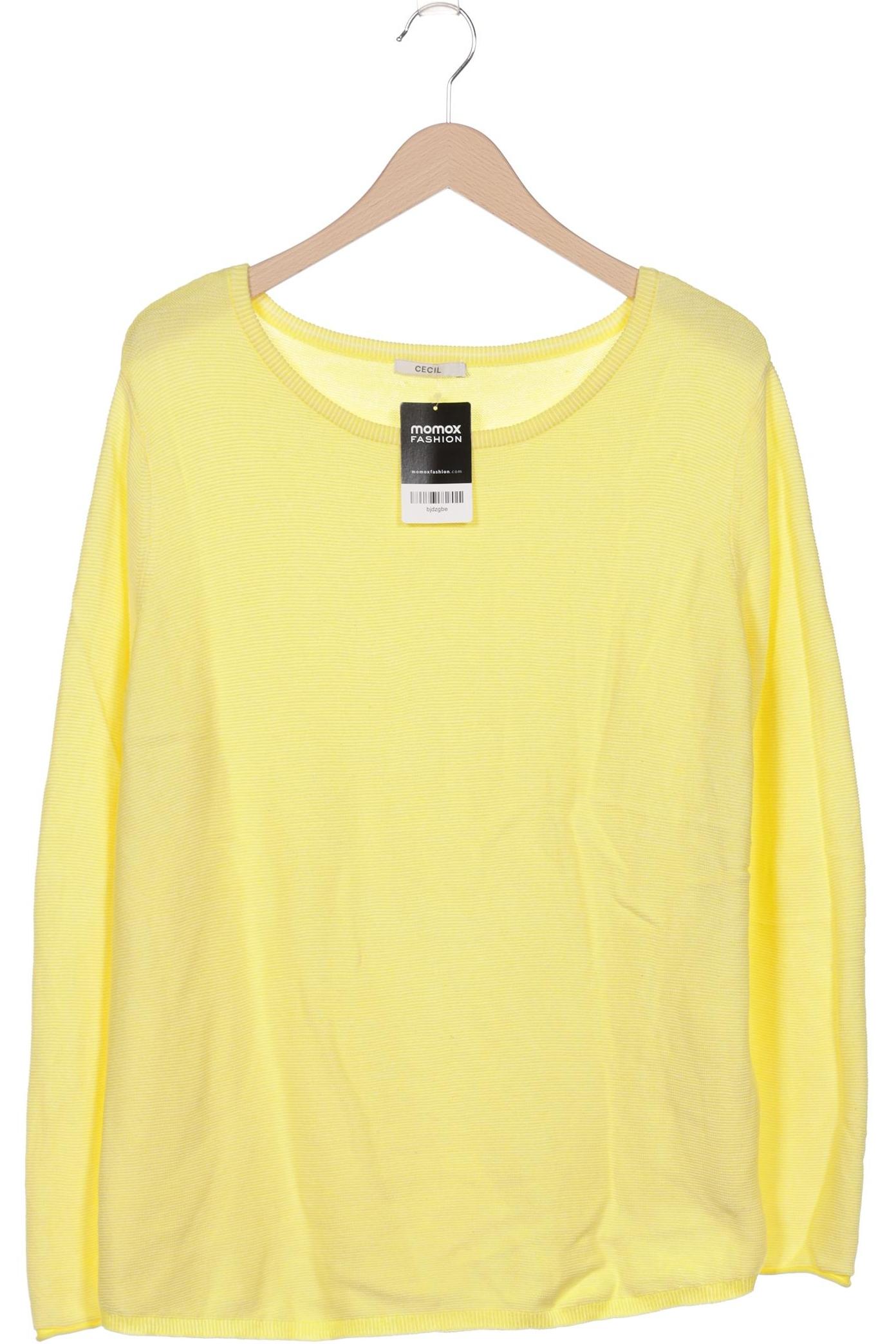 

Cecil Damen Pullover, gelb, Gr. 44