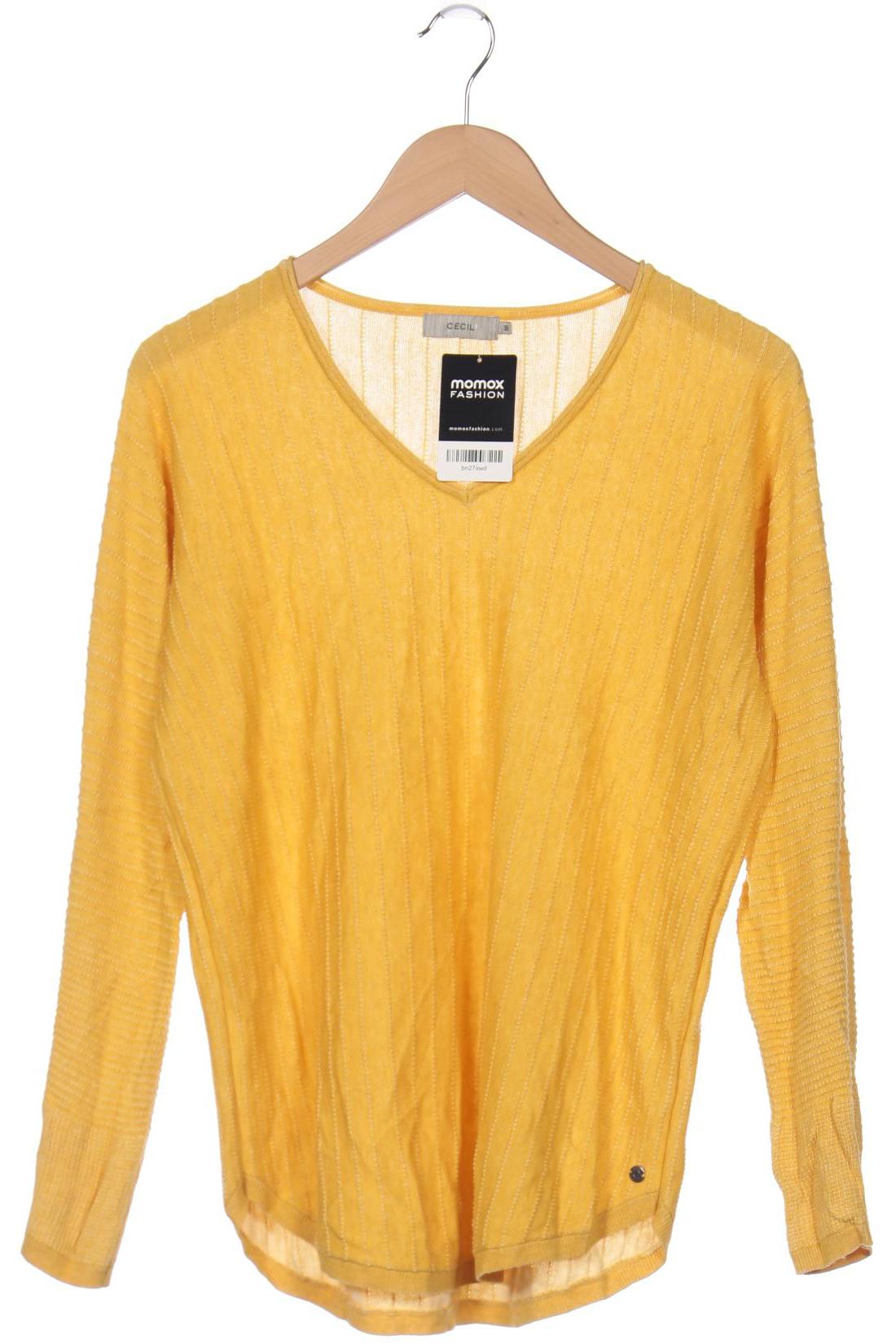 

CECIL Damen Pullover, gelb