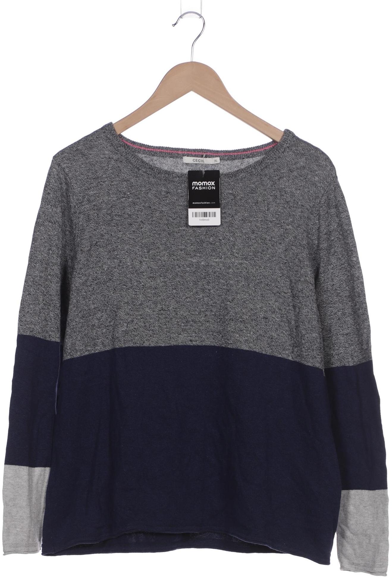 

Cecil Damen Pullover, marineblau, Gr. 44