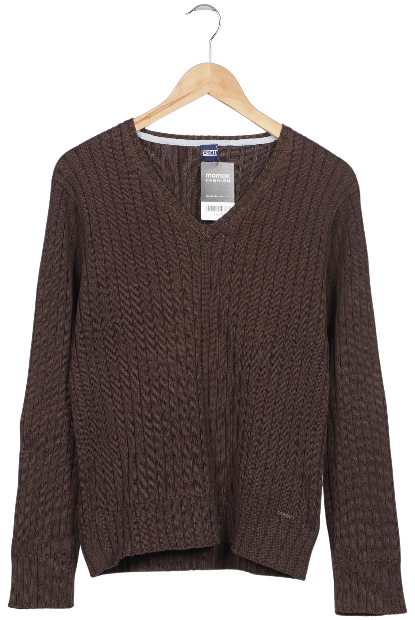

Cecil Damen Pullover, braun, Gr. 44
