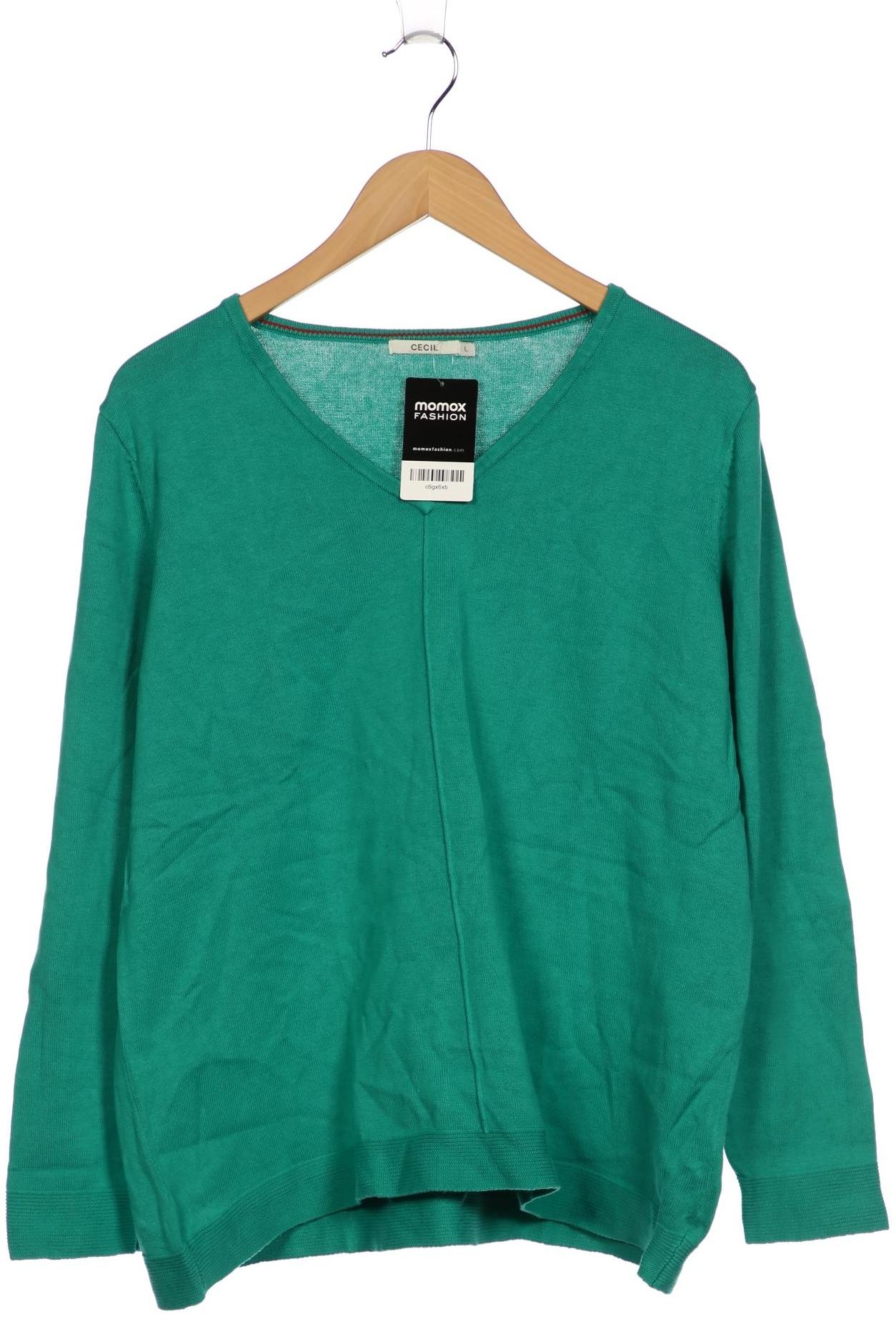 

Cecil Damen Pullover, grün, Gr. 42