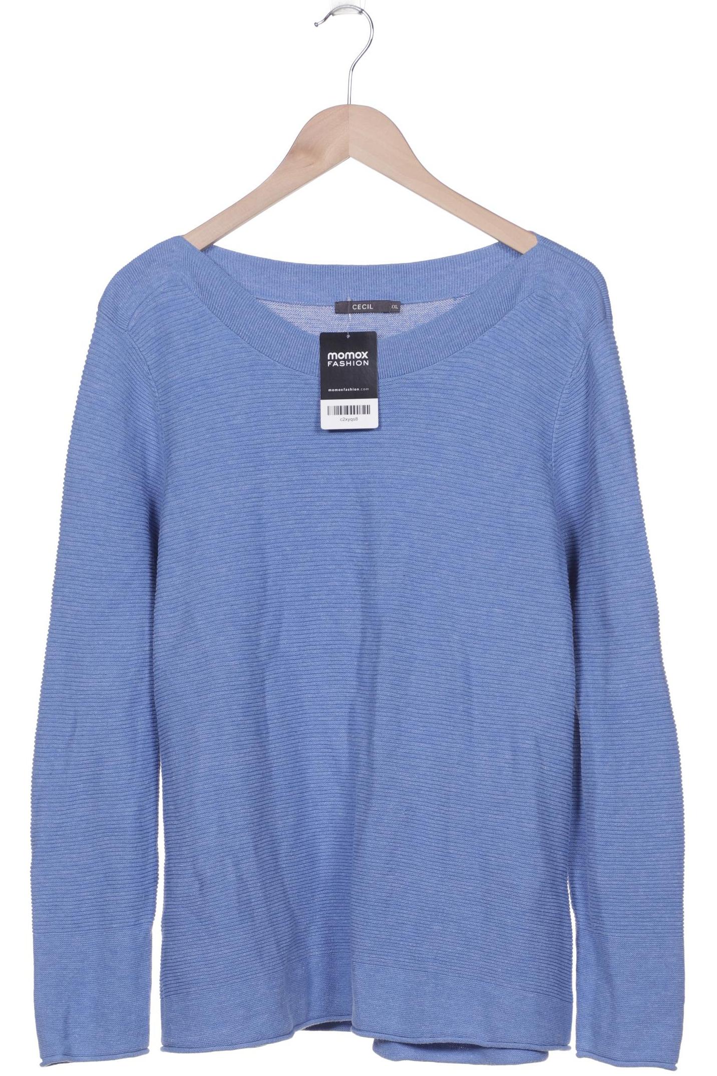 

CECIL Damen Pullover, blau