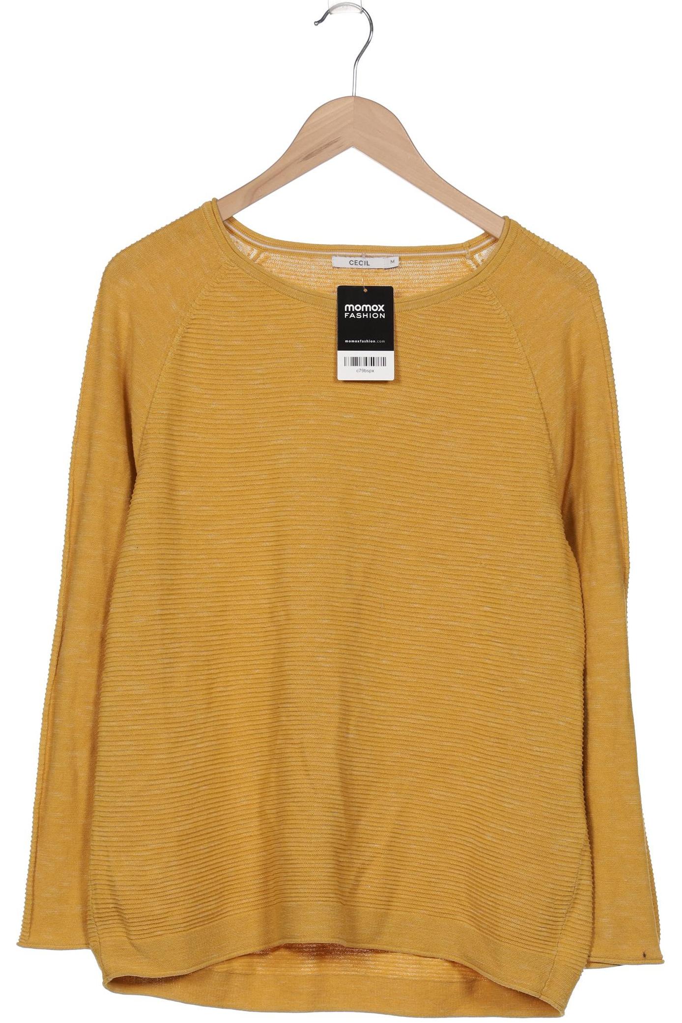 

Cecil Damen Pullover, gelb, Gr. 38