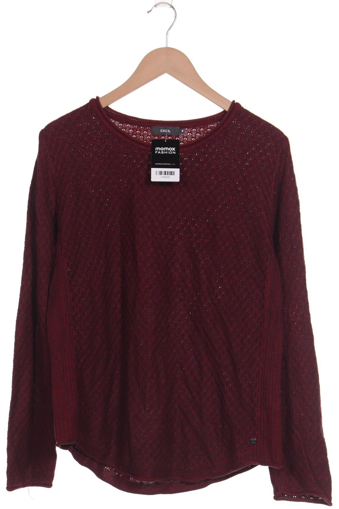 

Cecil Damen Pullover, bordeaux, Gr. 38