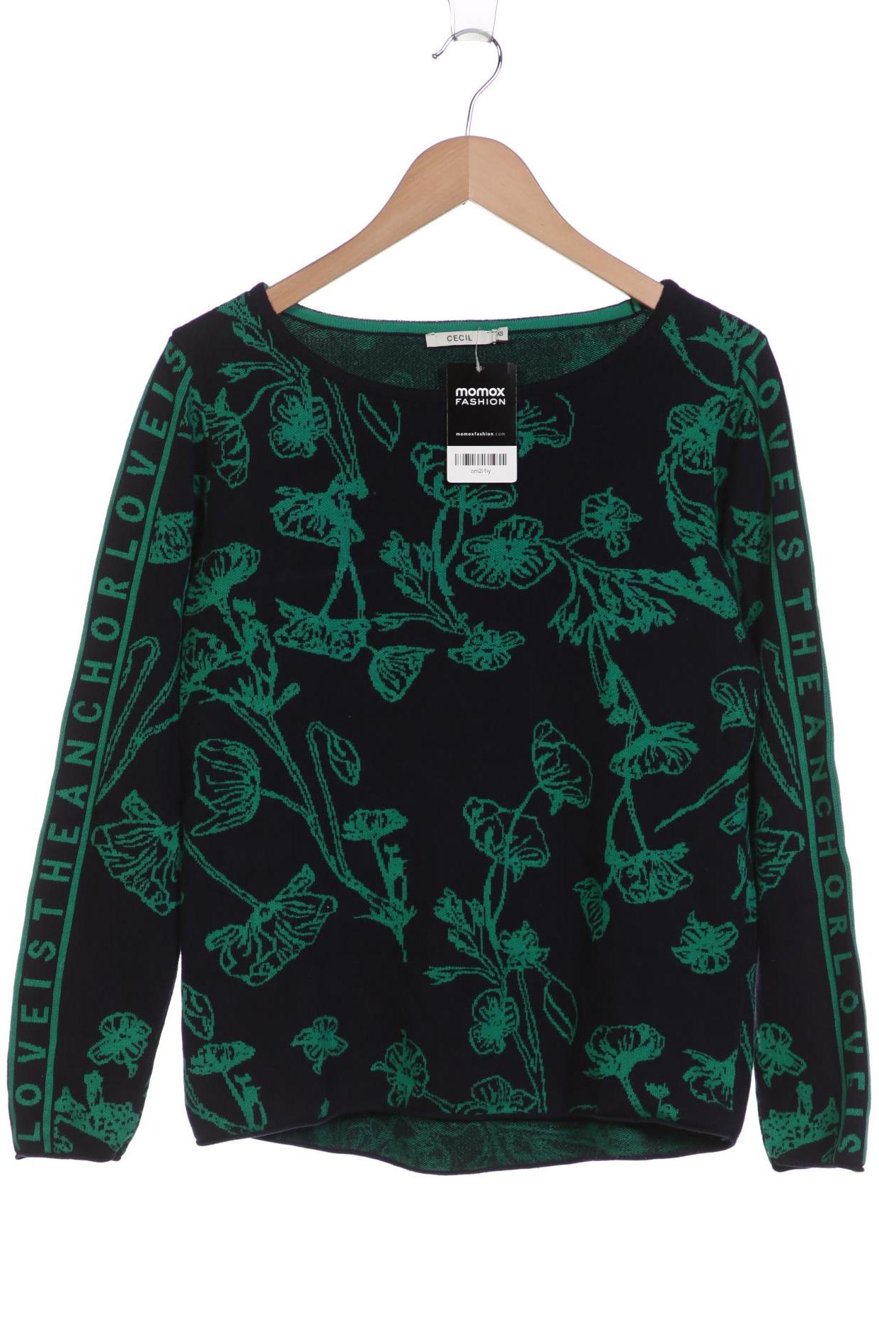 

Cecil Damen Pullover, marineblau, Gr. 34