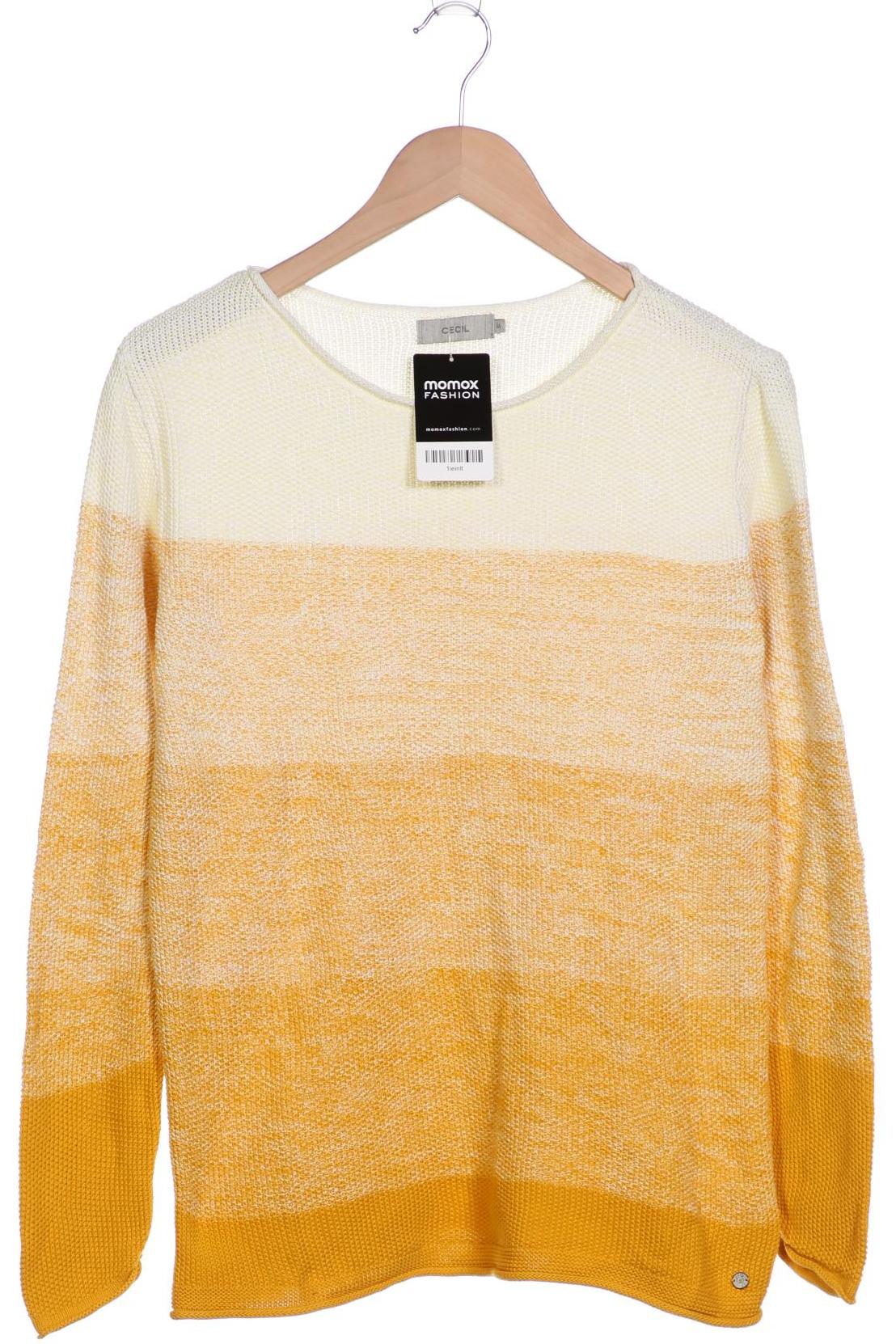 

CECIL Damen Pullover, gelb