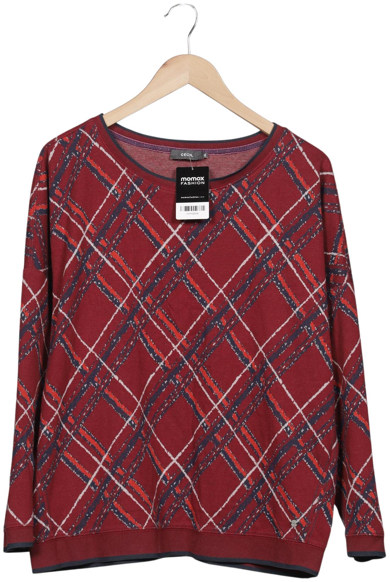 

Cecil Damen Pullover, bordeaux, Gr. 44