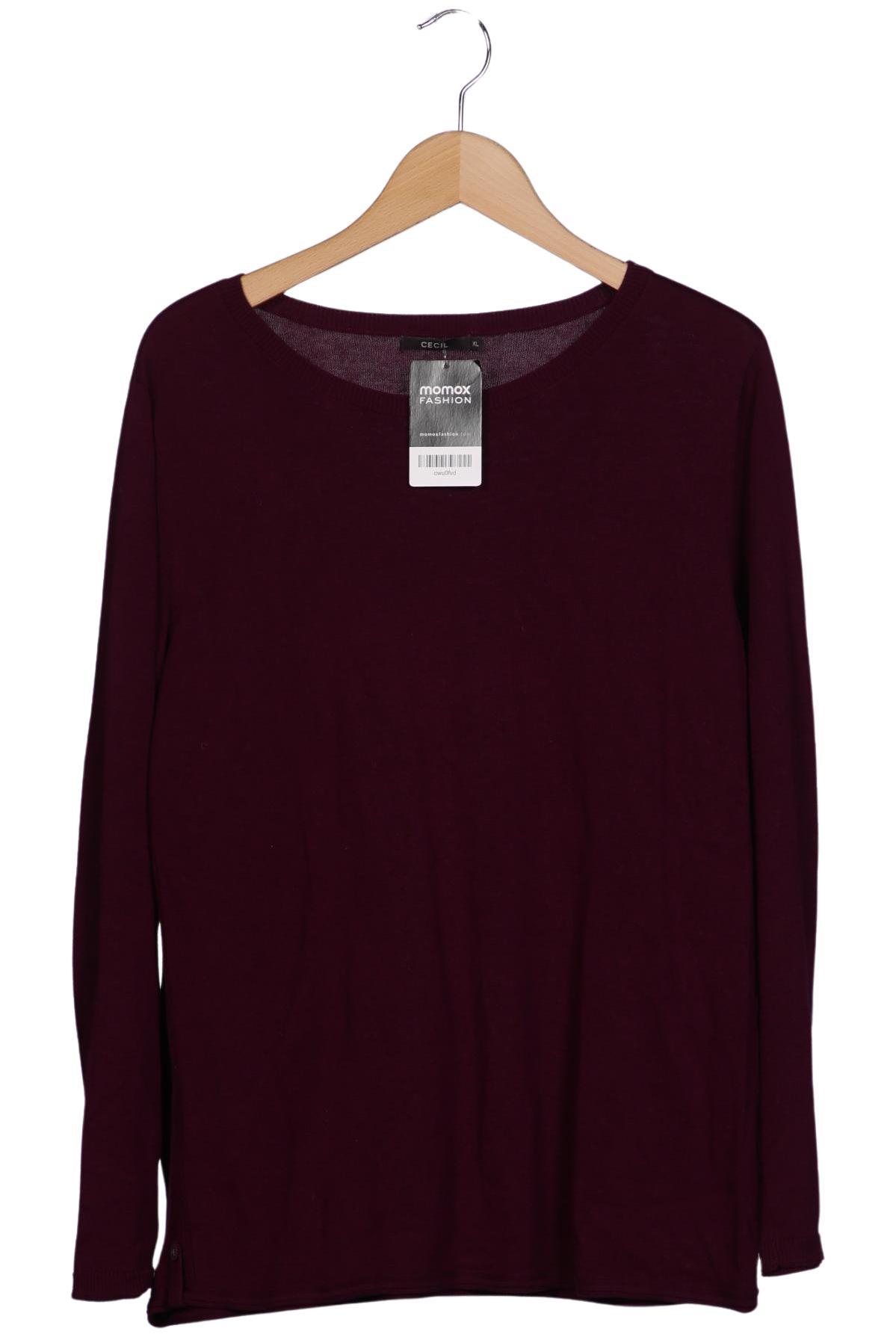 

Cecil Damen Pullover, bordeaux, Gr. 44