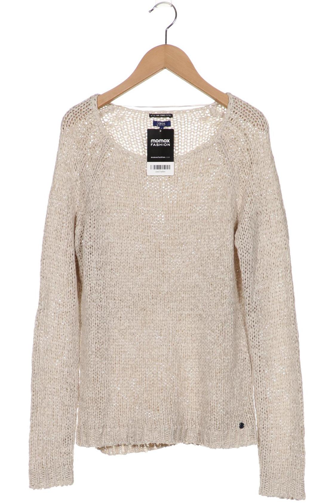 

CECIL Damen Pullover, cremeweiß