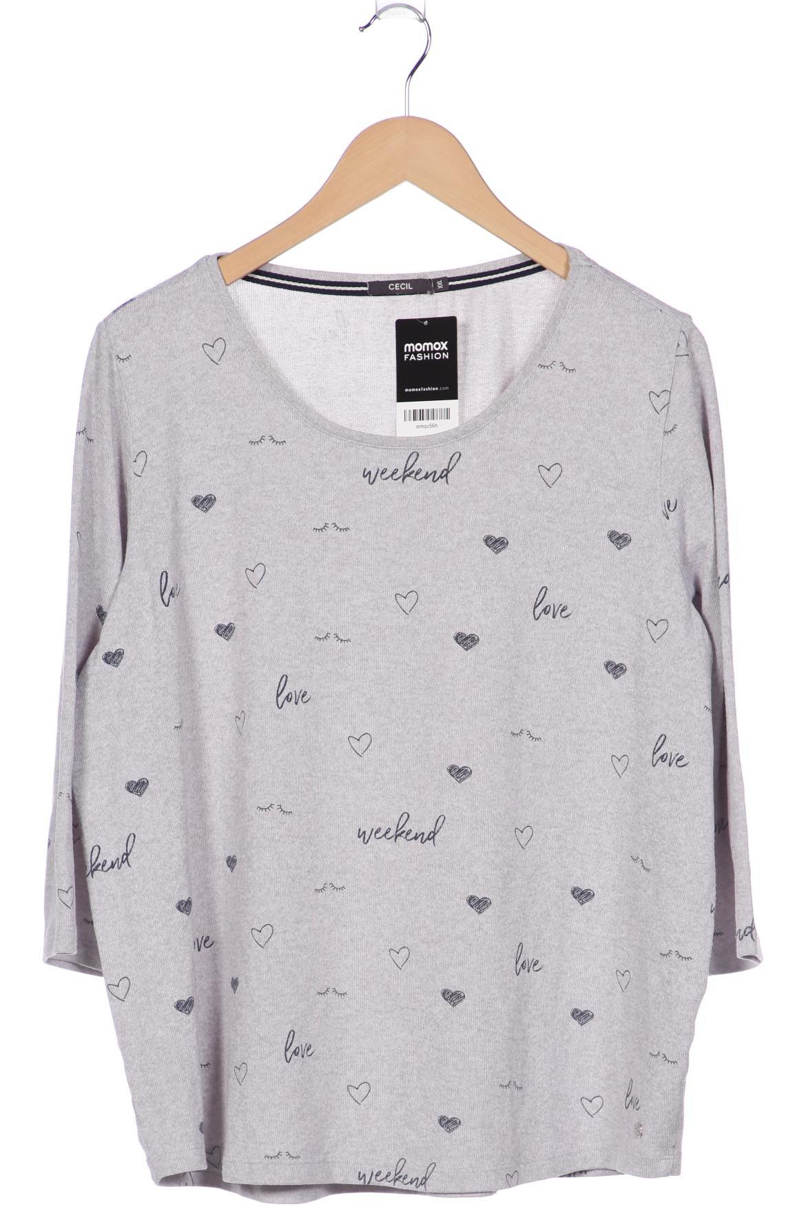 

CECIL Damen Pullover, grau