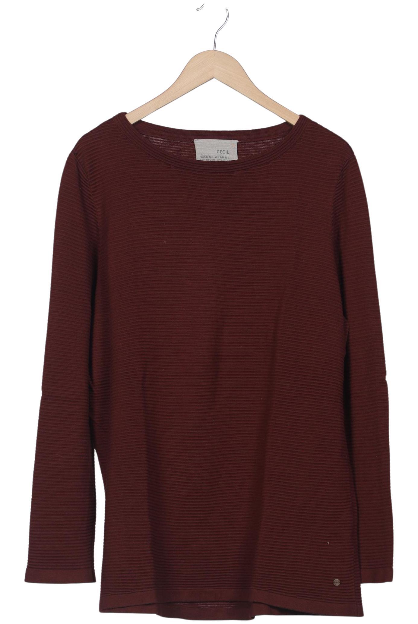 

Cecil Damen Pullover, bordeaux, Gr. 44