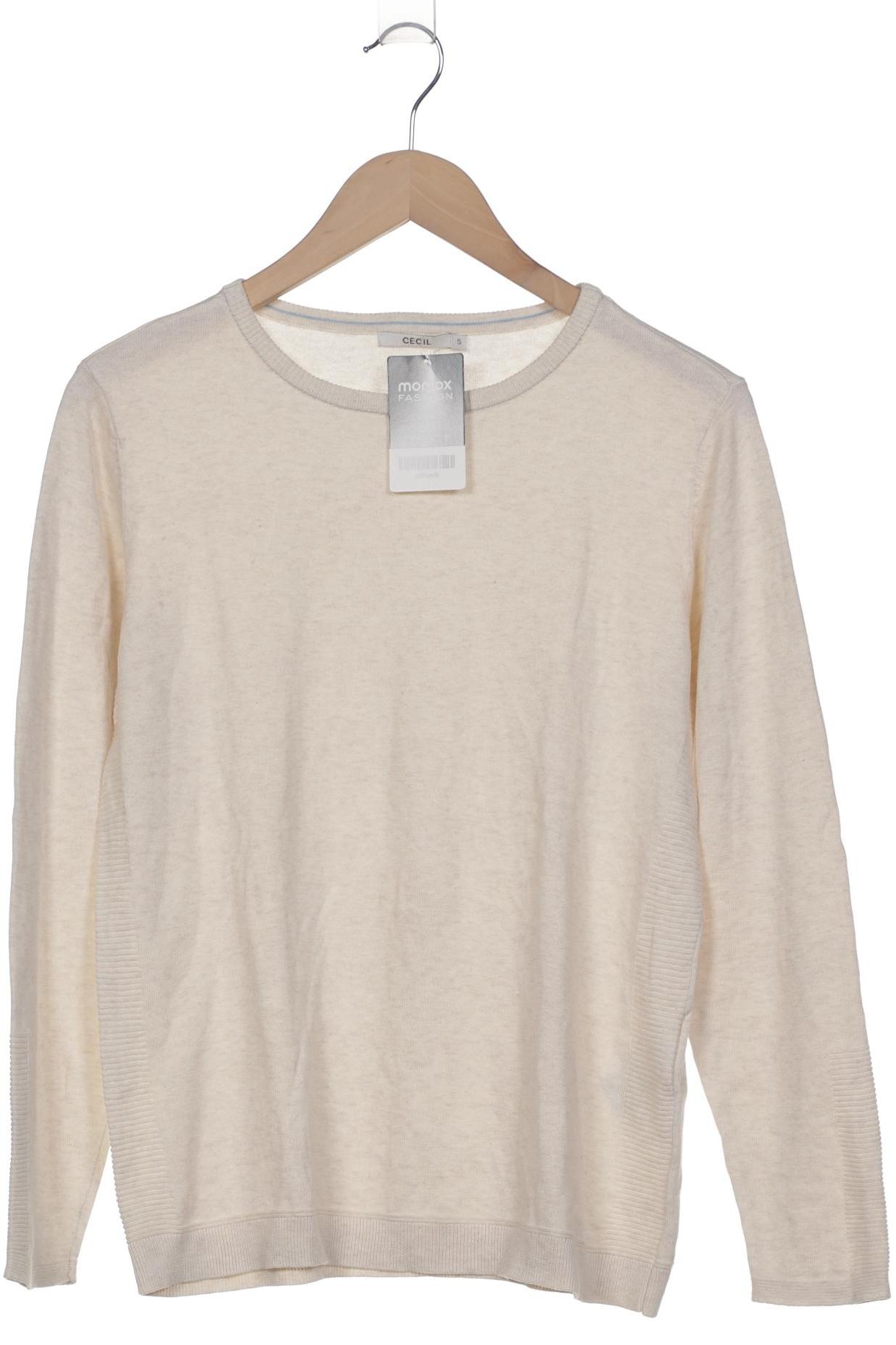 

Cecil Damen Pullover, cremeweiß, Gr. 36