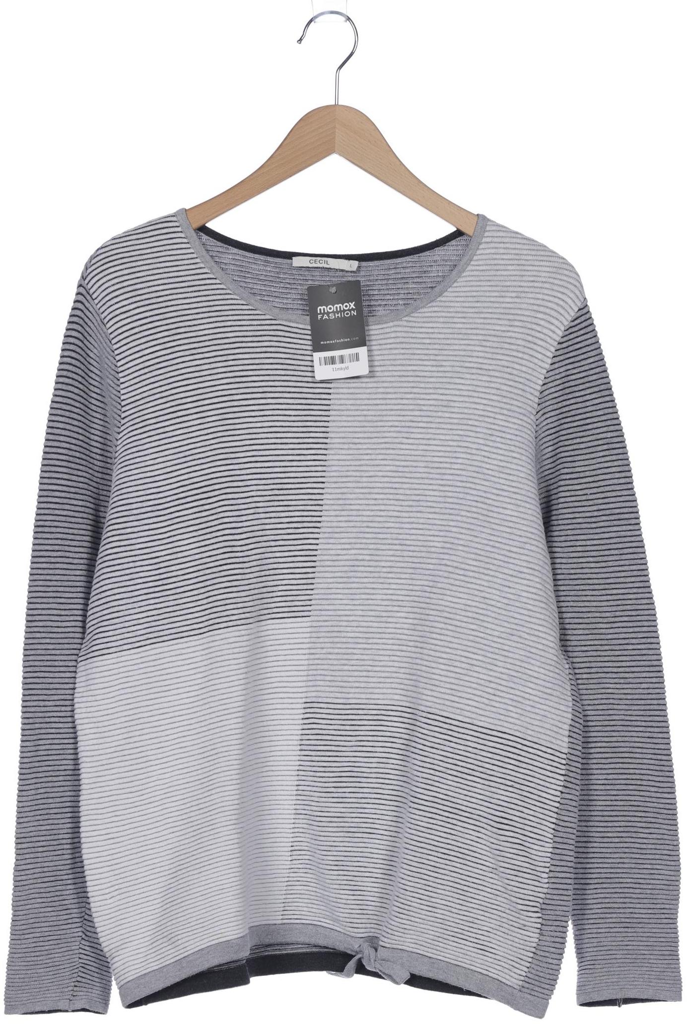 

CECIL Damen Pullover, grau