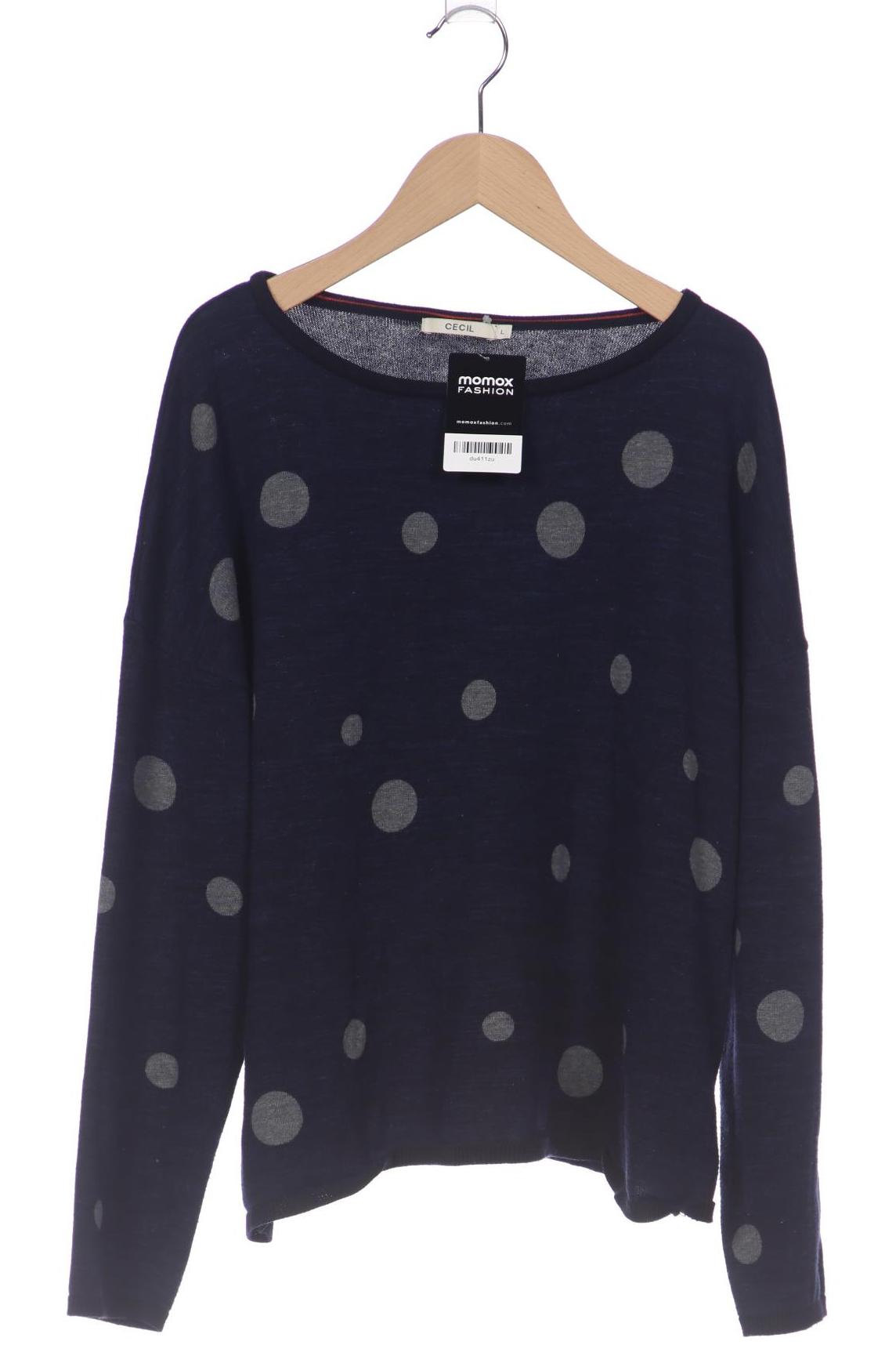

Cecil Damen Pullover, marineblau, Gr. 42