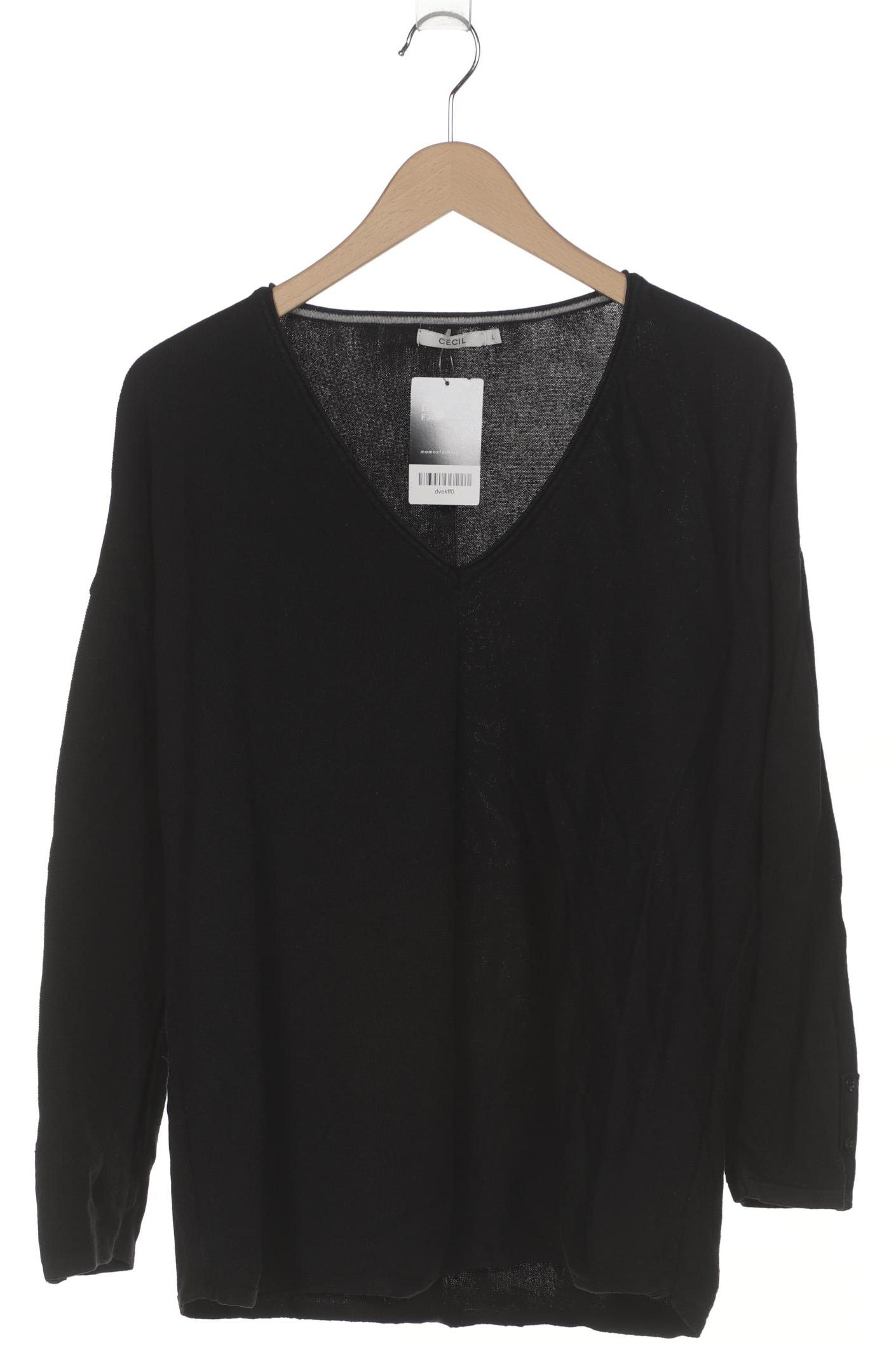 

Cecil Damen Pullover, schwarz, Gr. 42