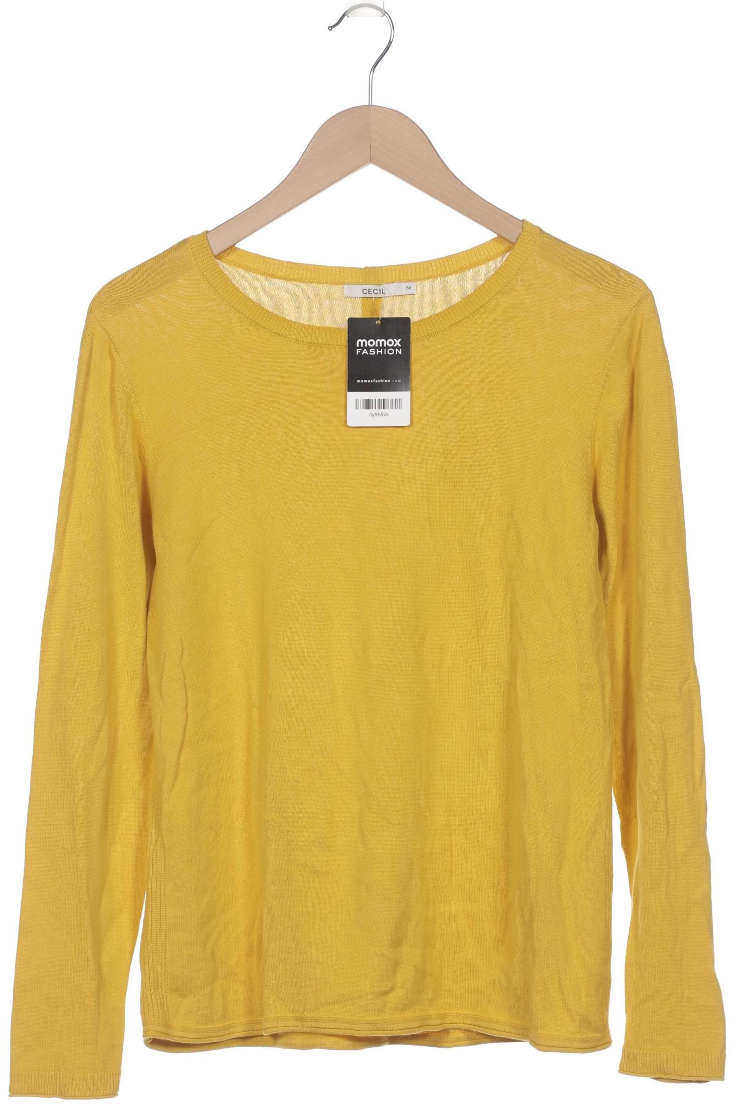 

Cecil Damen Pullover, gelb, Gr. 38