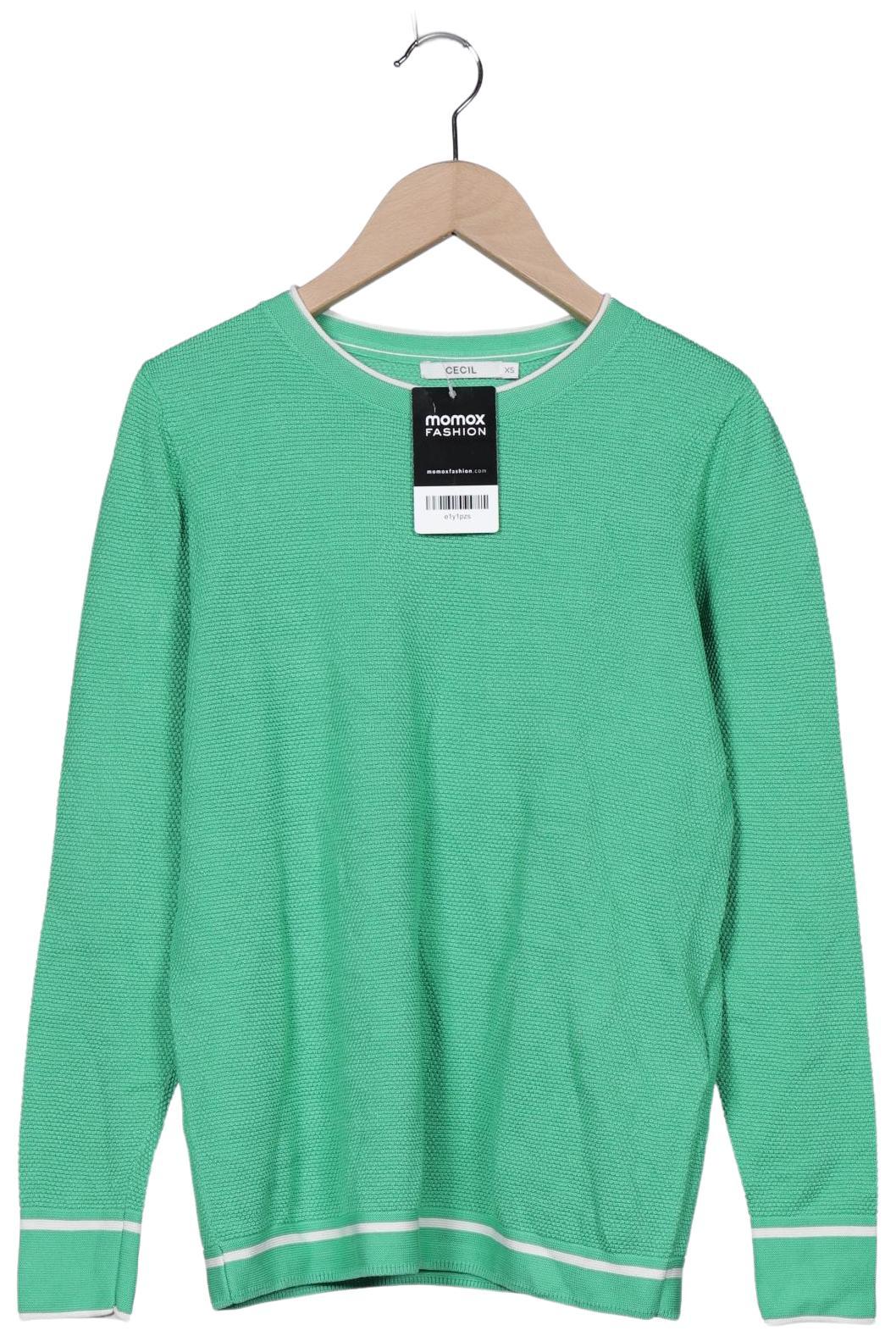 

Cecil Damen Pullover, grün, Gr. 34
