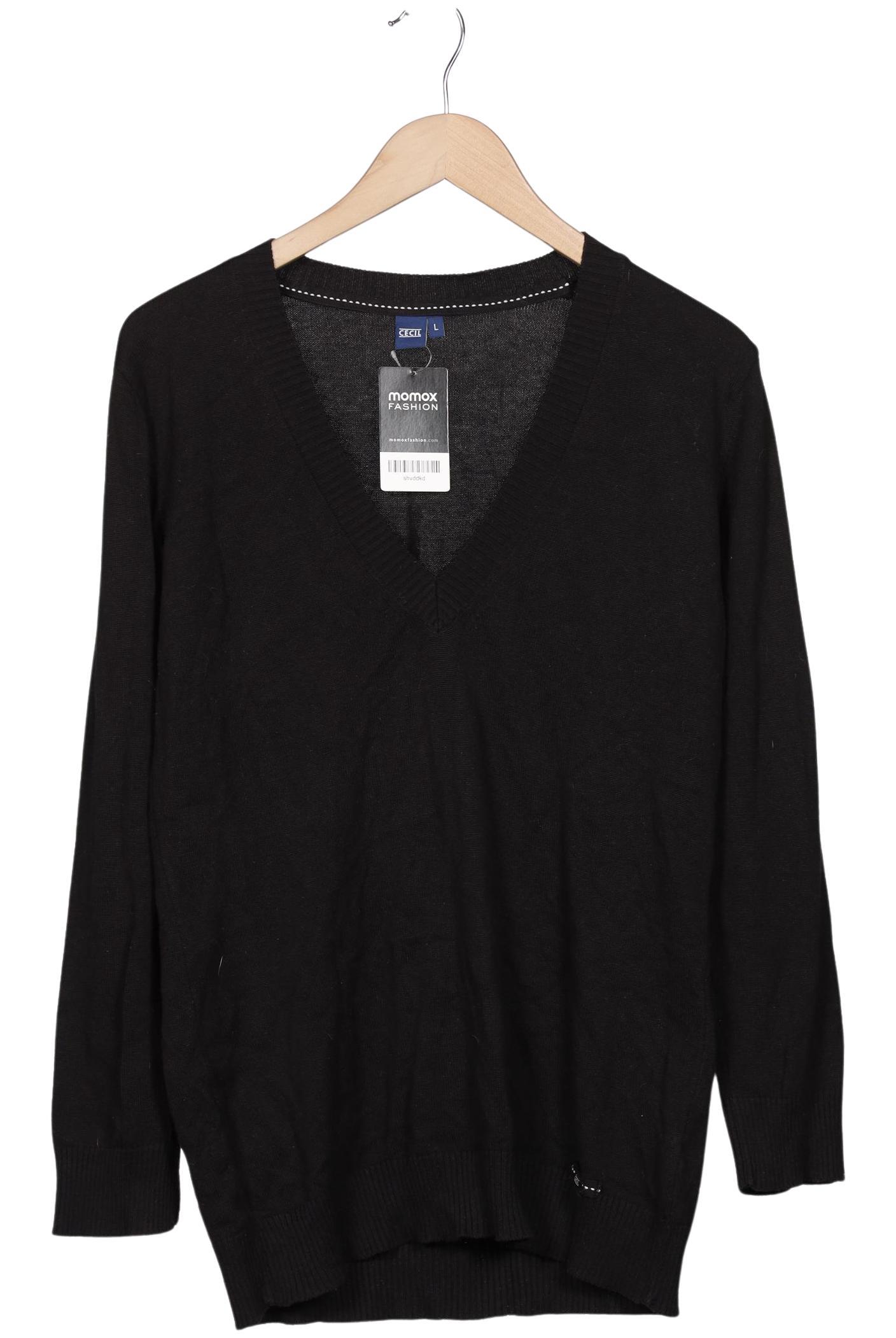 

Cecil Damen Pullover, schwarz, Gr. 42