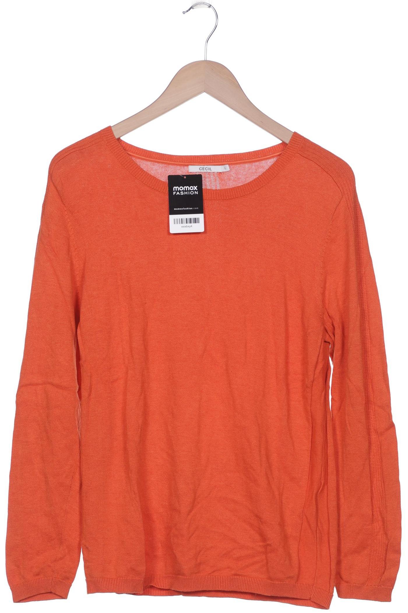 

CECIL Damen Pullover, orange