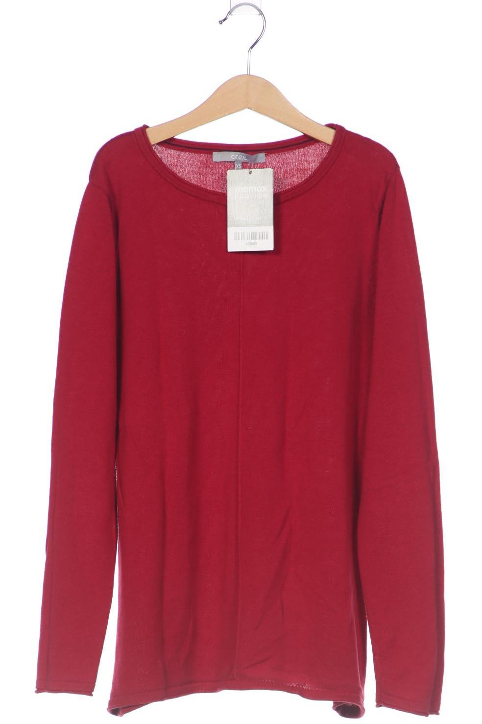 

Cecil Damen Pullover, bordeaux, Gr. 34