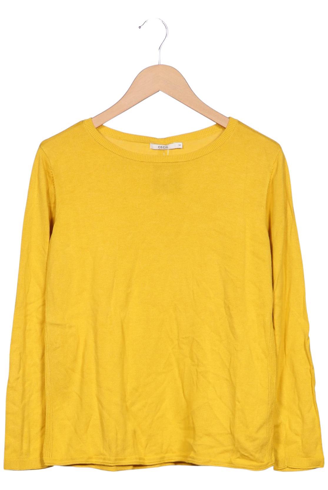 

Cecil Damen Pullover, gelb, Gr. 38