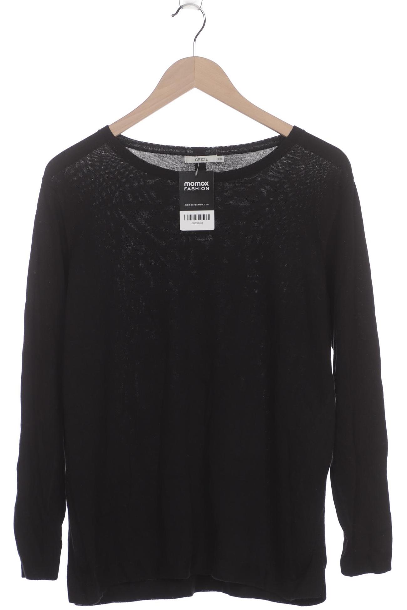 

Cecil Damen Pullover, schwarz, Gr. 46